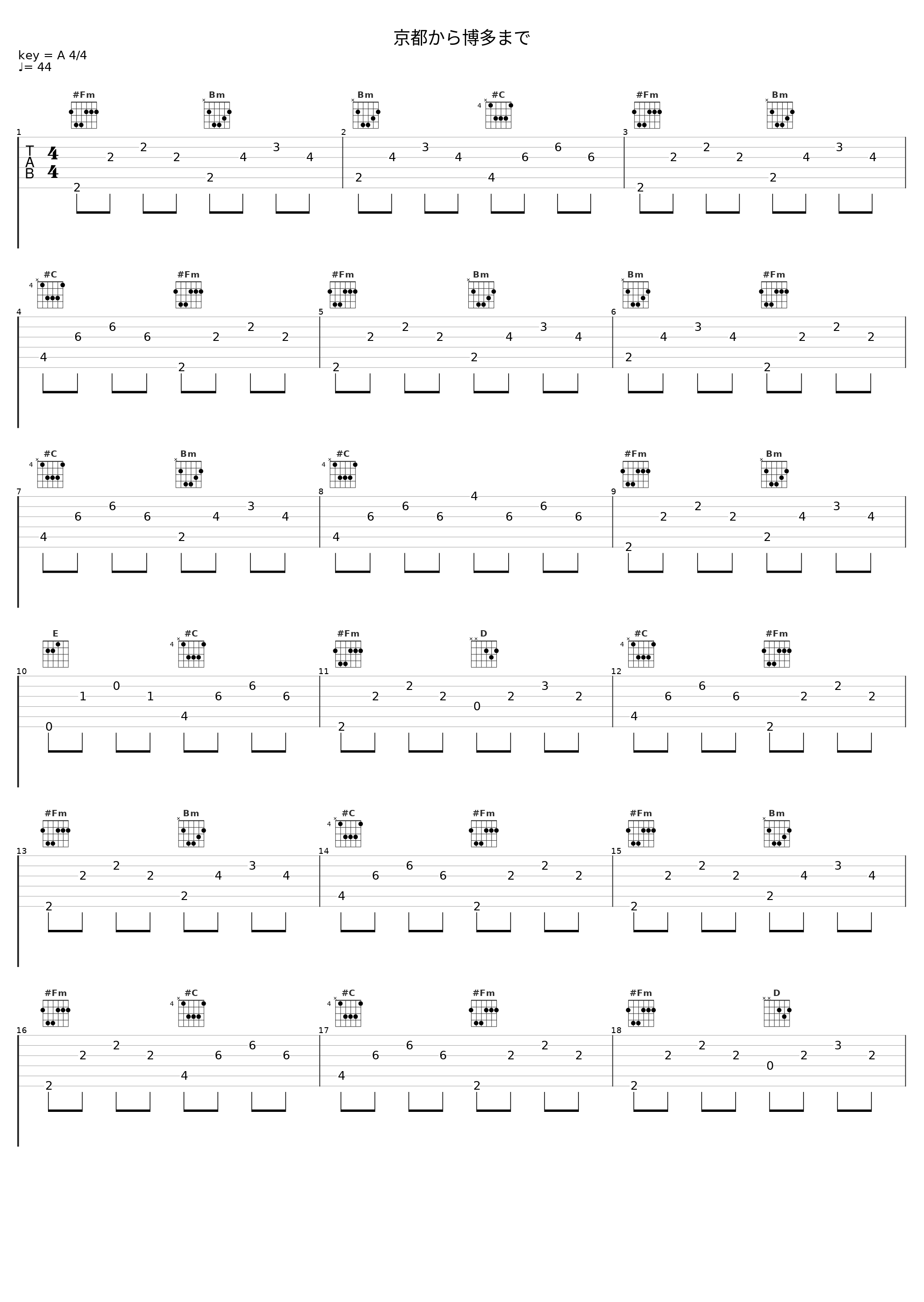 京都から博多まで_V.A._1