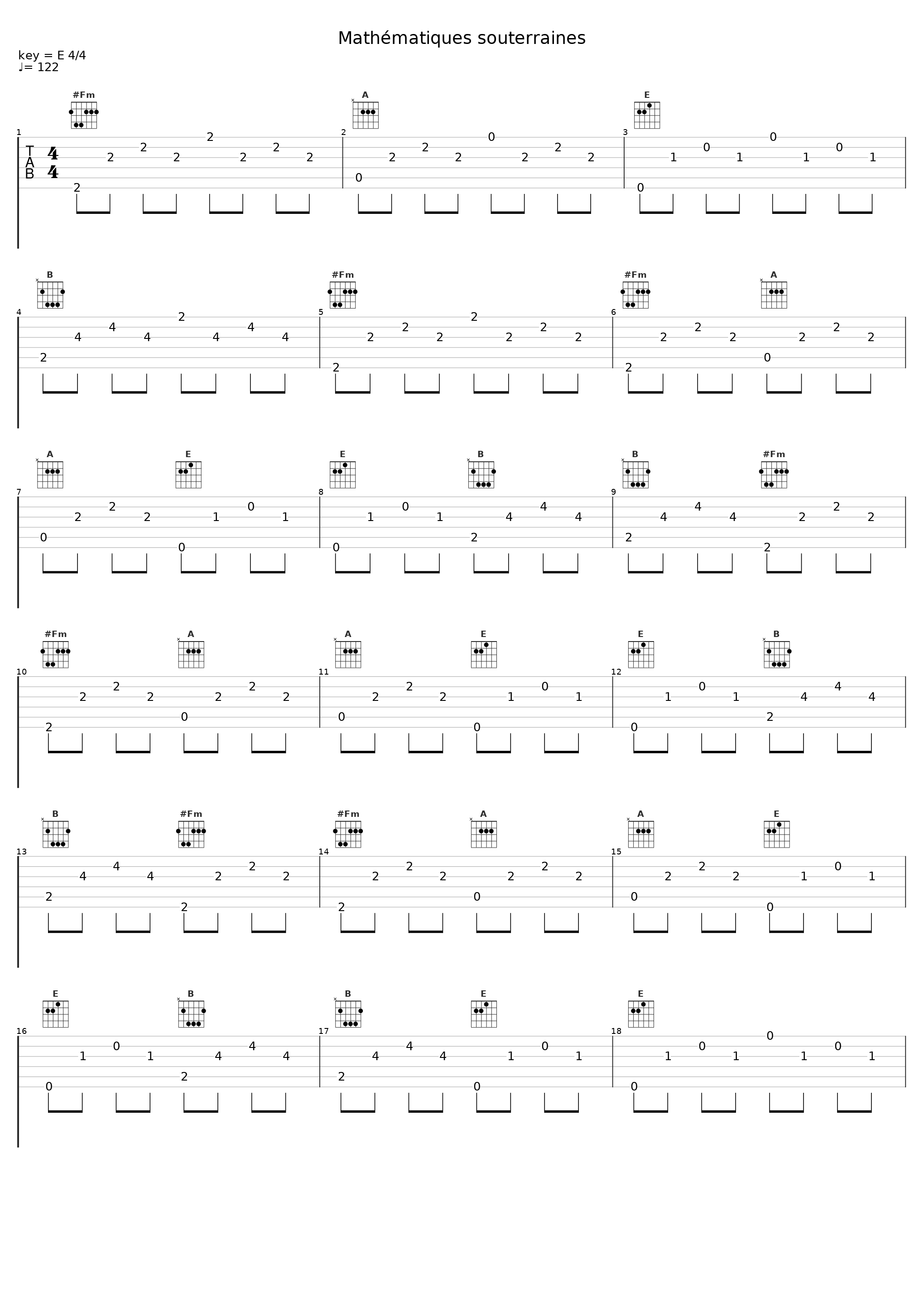 Mathématiques souterraines_Hubert-Félix Thiéfaine_1