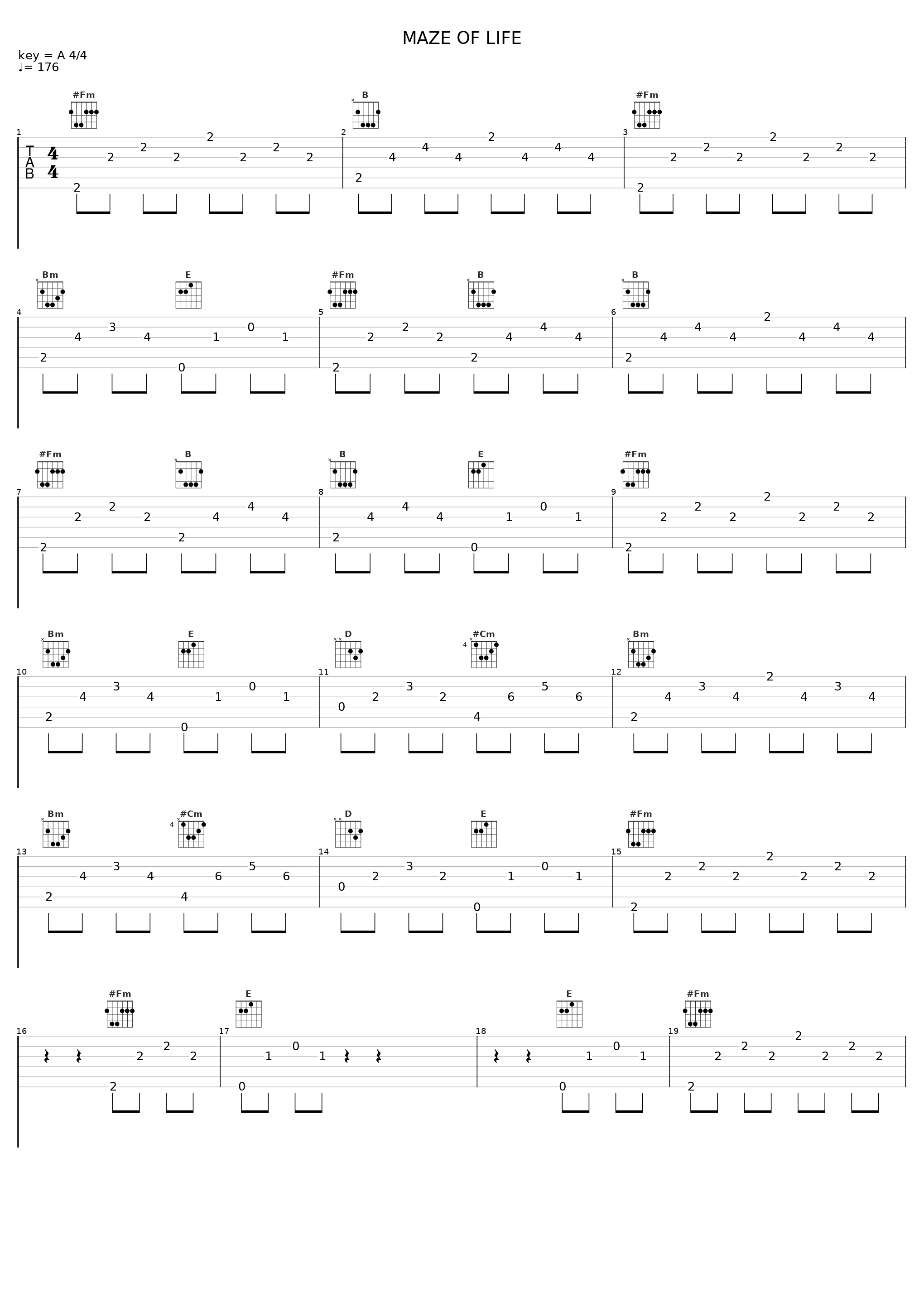 MAZE OF LIFE_目黒将司_1