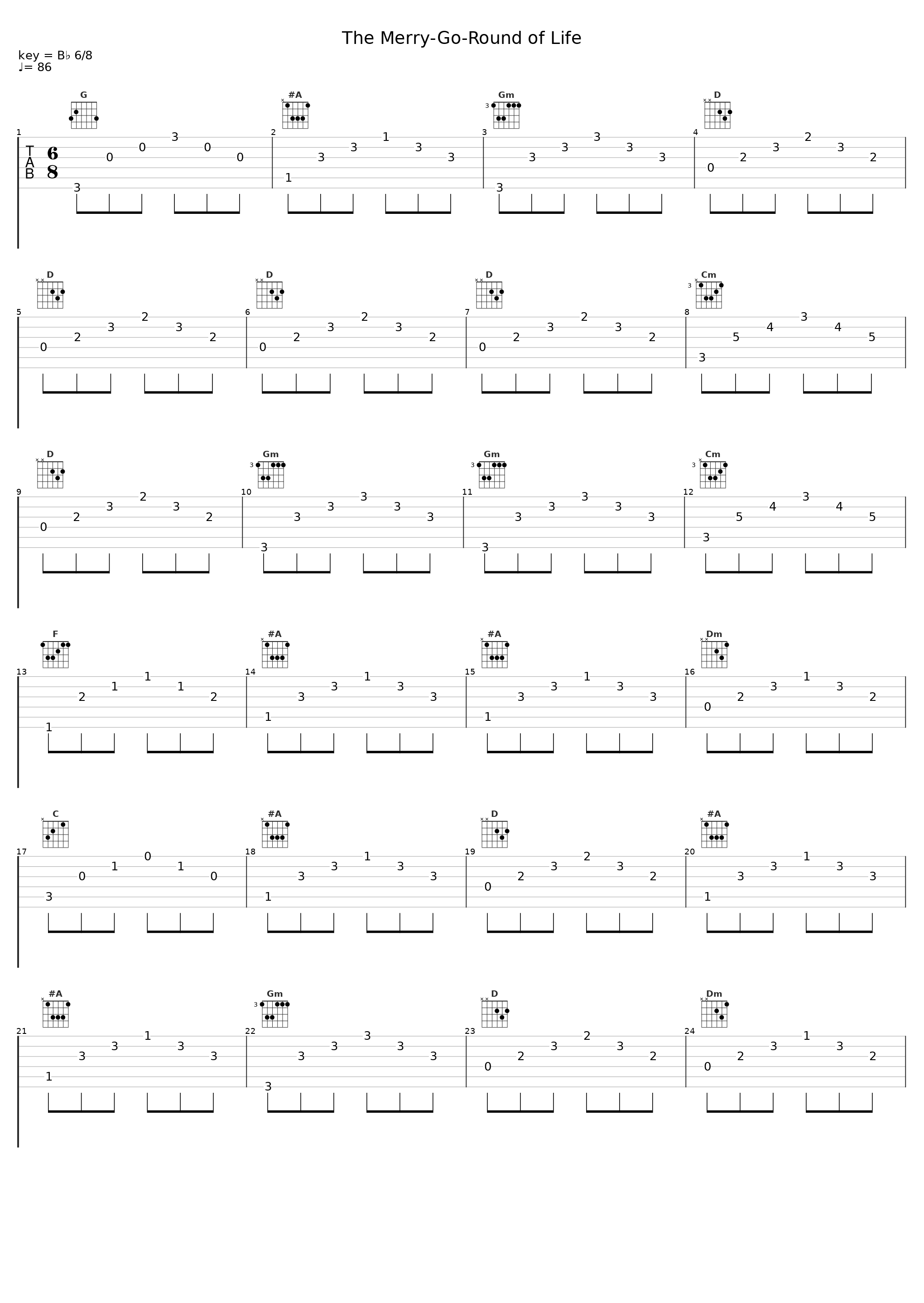 The Merry-Go-Round of Life_郑成河_1