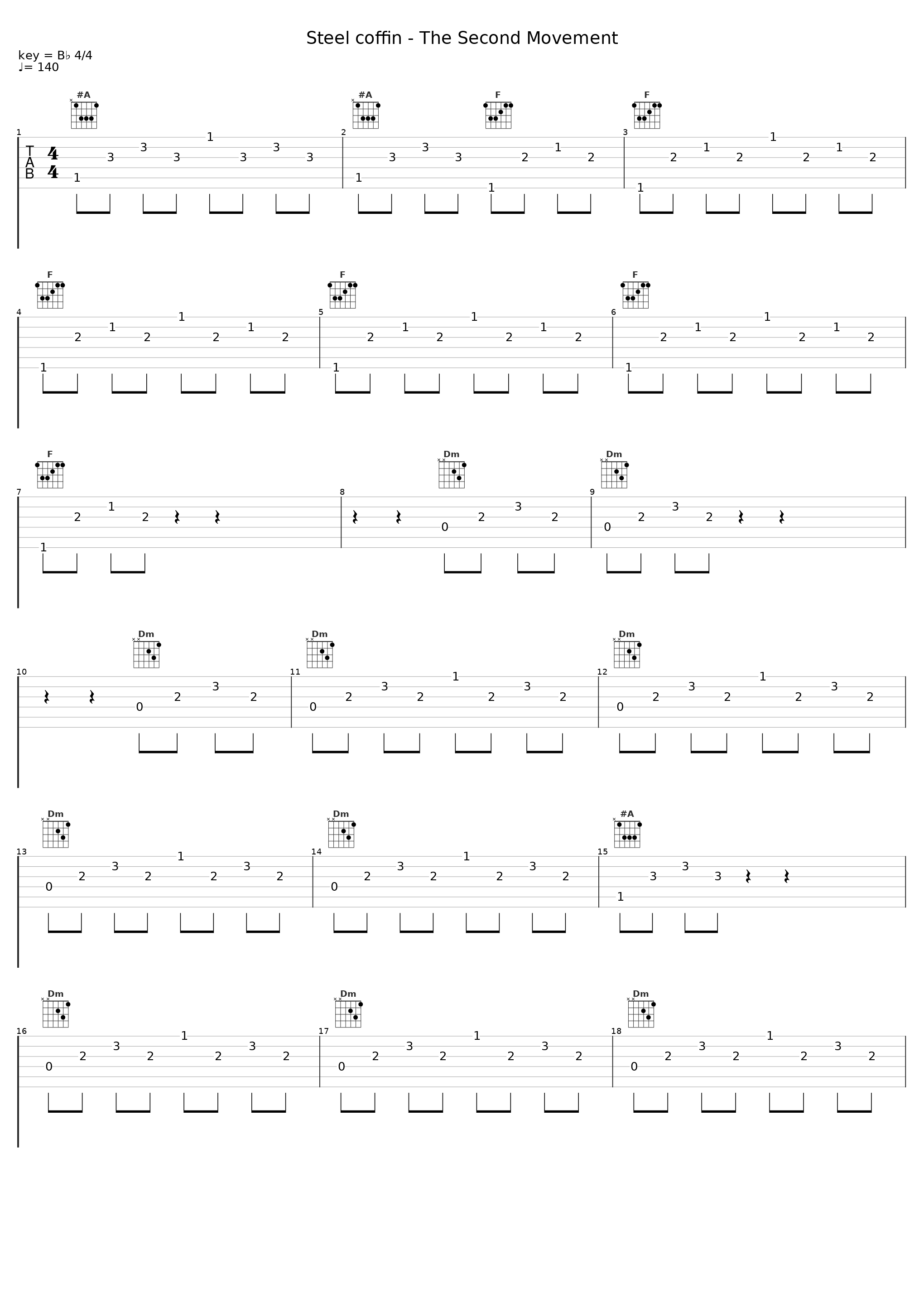 Steel coffin - The Second Movement_目黒将司_1