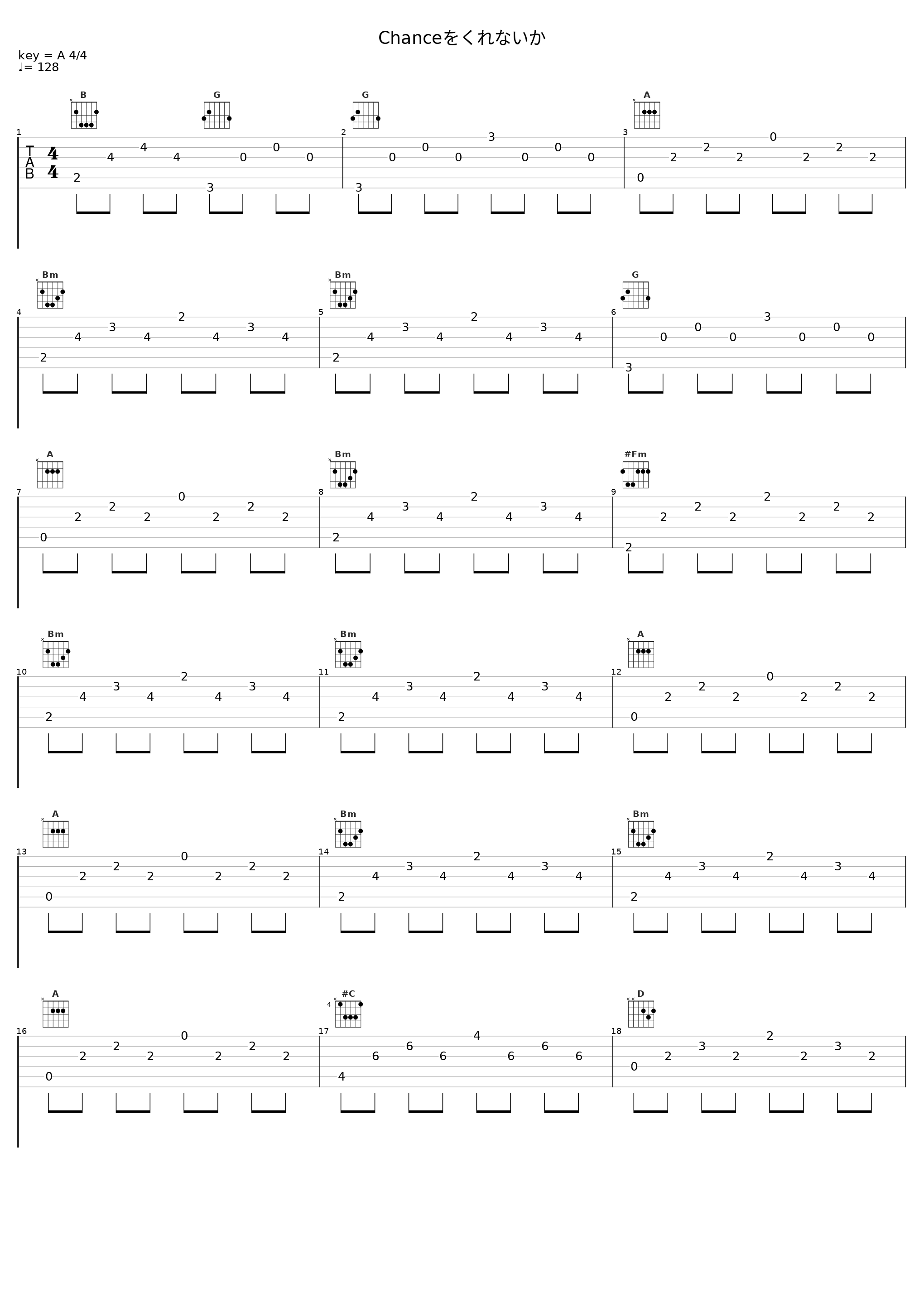 Chanceをくれないか_V.A._1