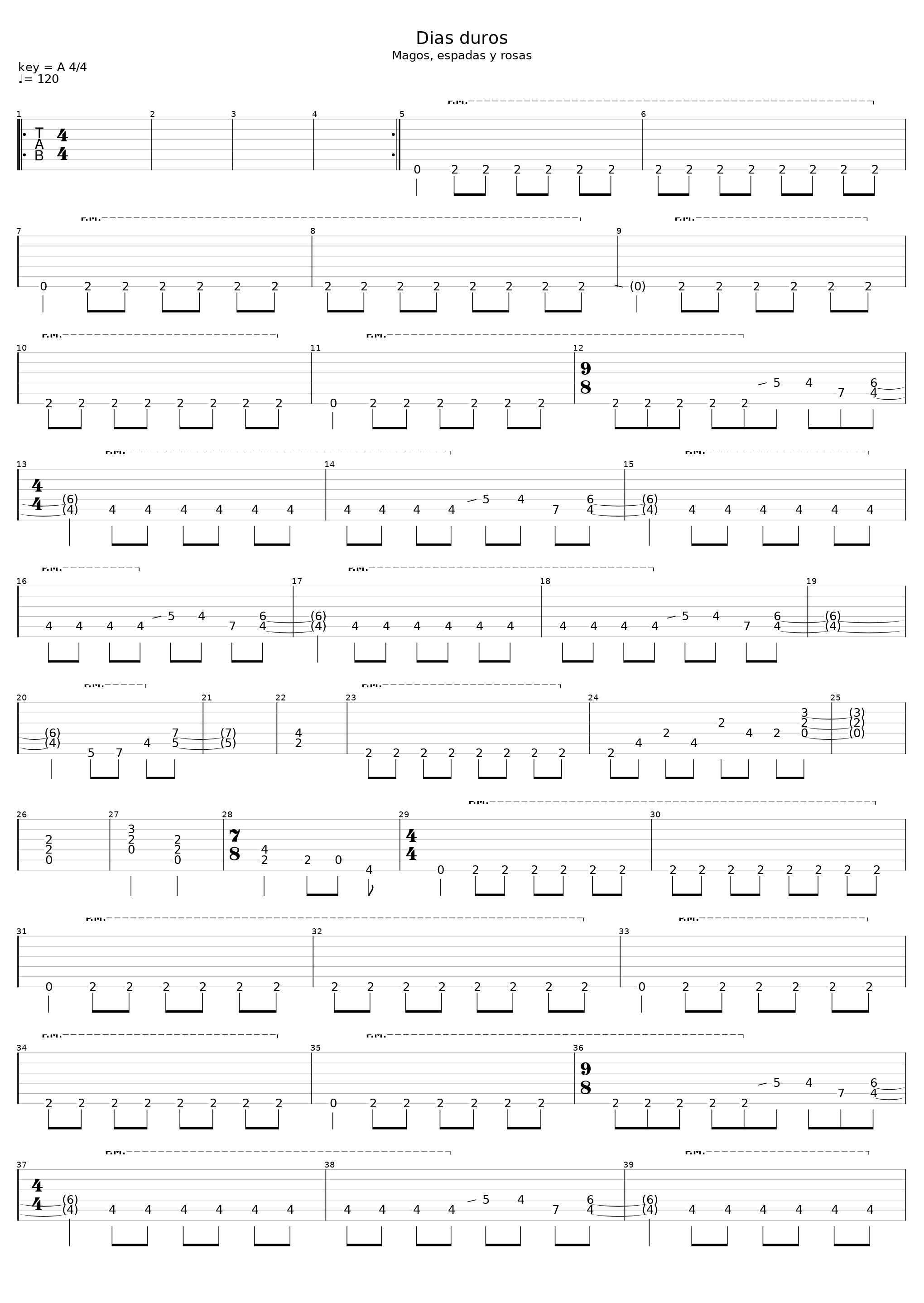 Dias Duros_Rata Blanca_1