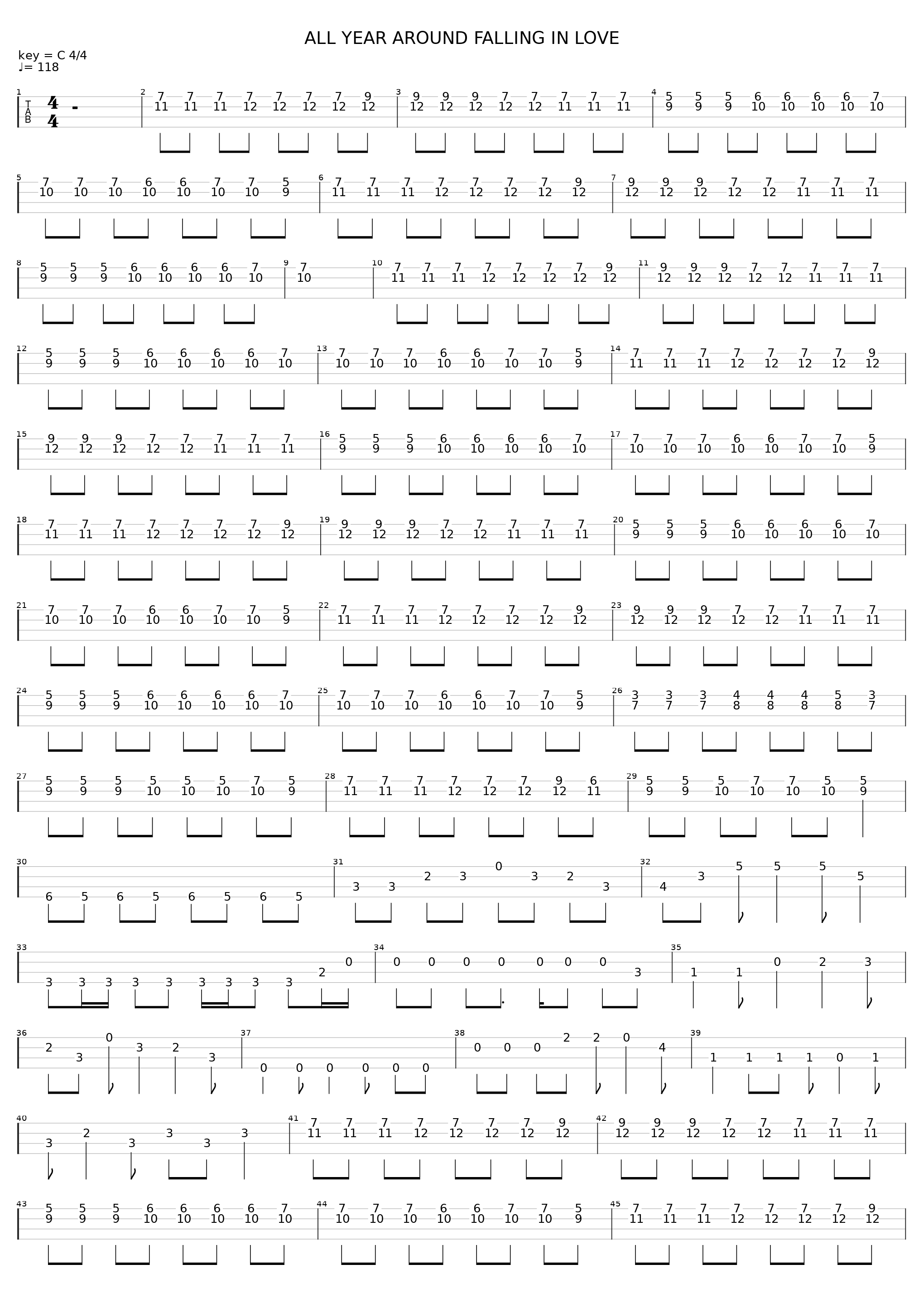 All Year Around Falling In Love_L'Arc~en~Ciel_1