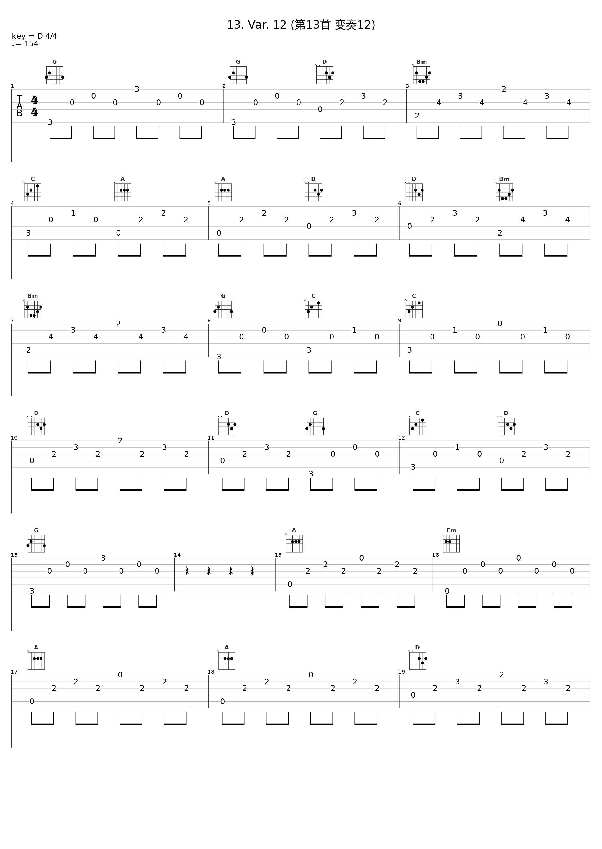 13. Var. 12 (第13首 变奏12)_Angela Hewitt_1