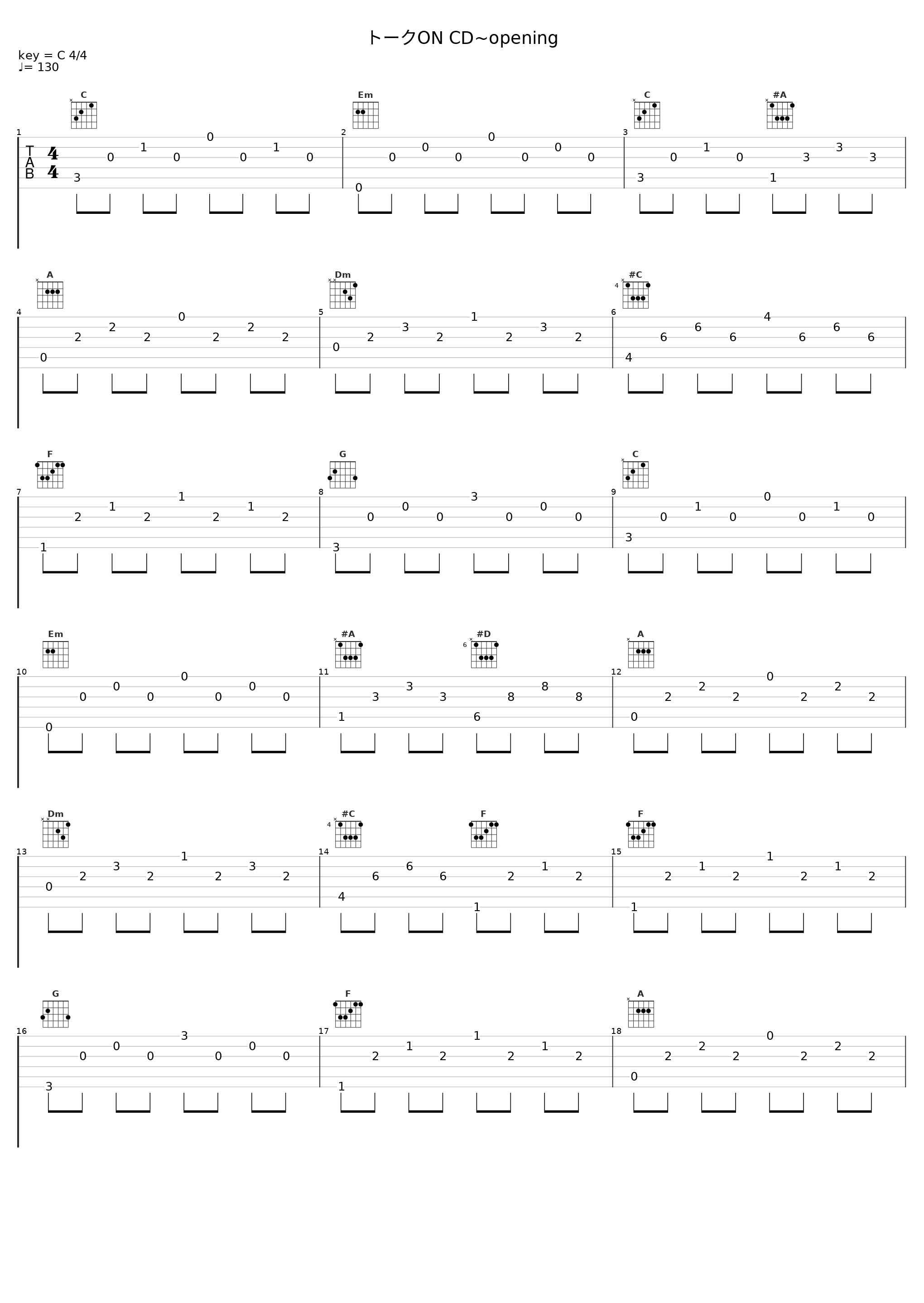 トークON CD~opening_钉宫理惠,日野聡_1