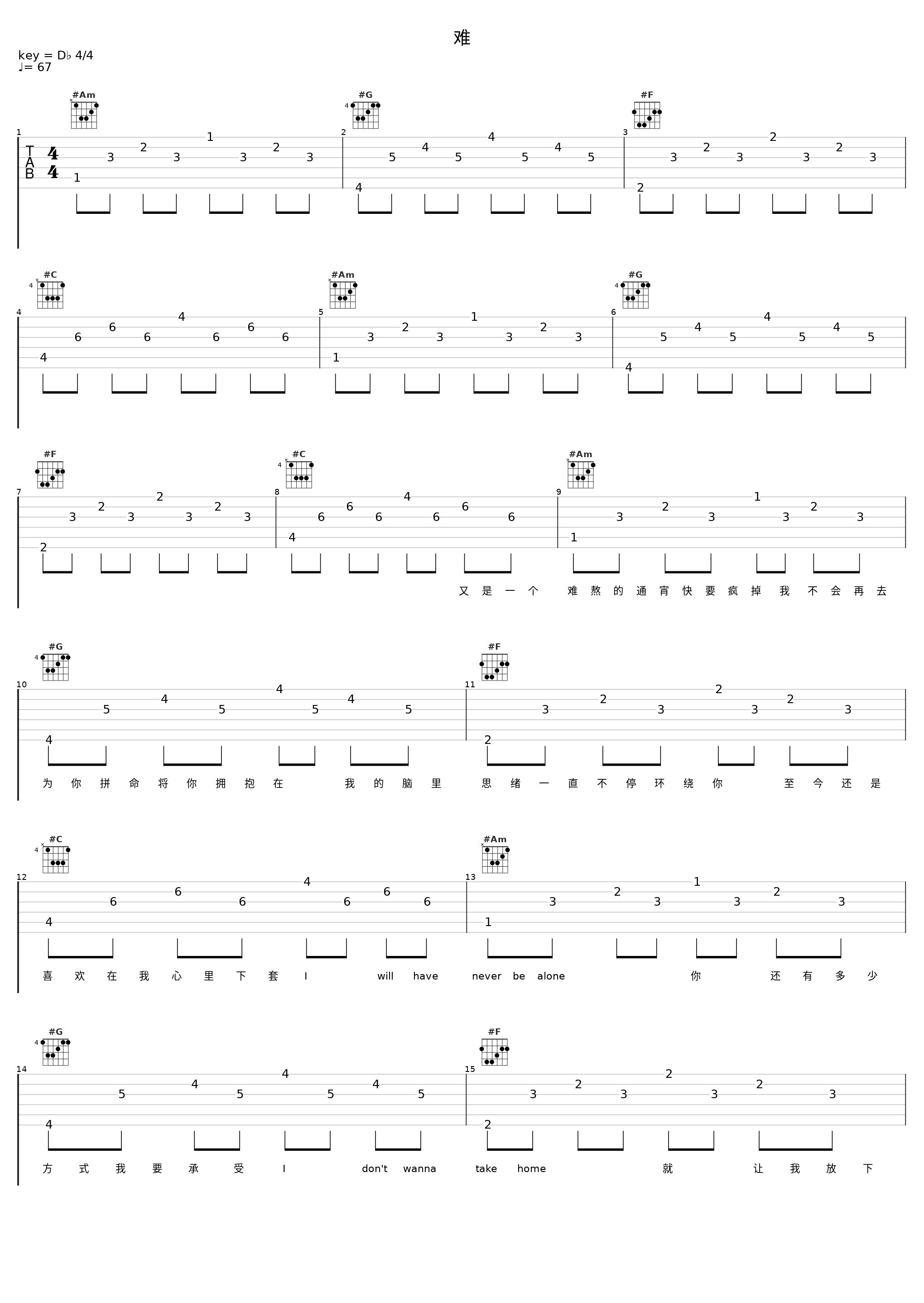 难_Micskr,橙汁_1