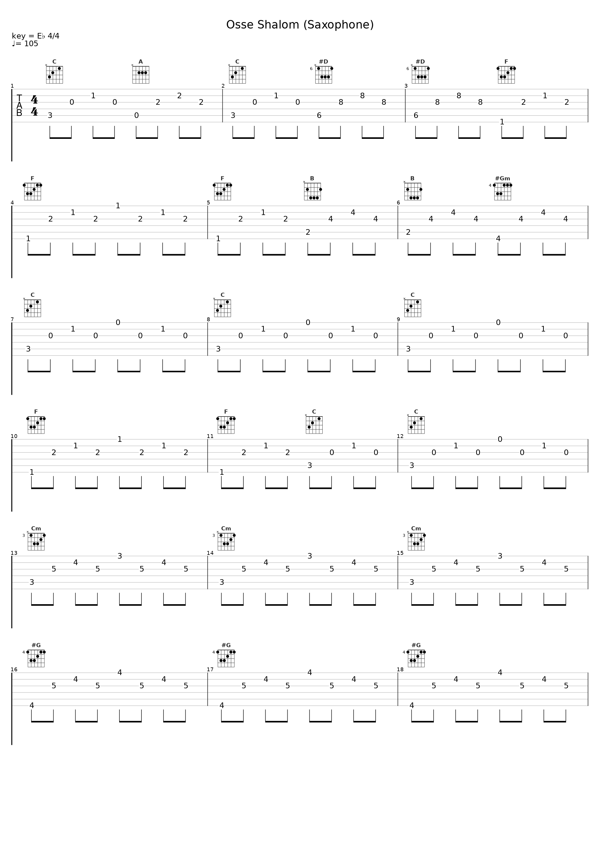 Osse Shalom (Saxophone)_Stephen Keyz_1