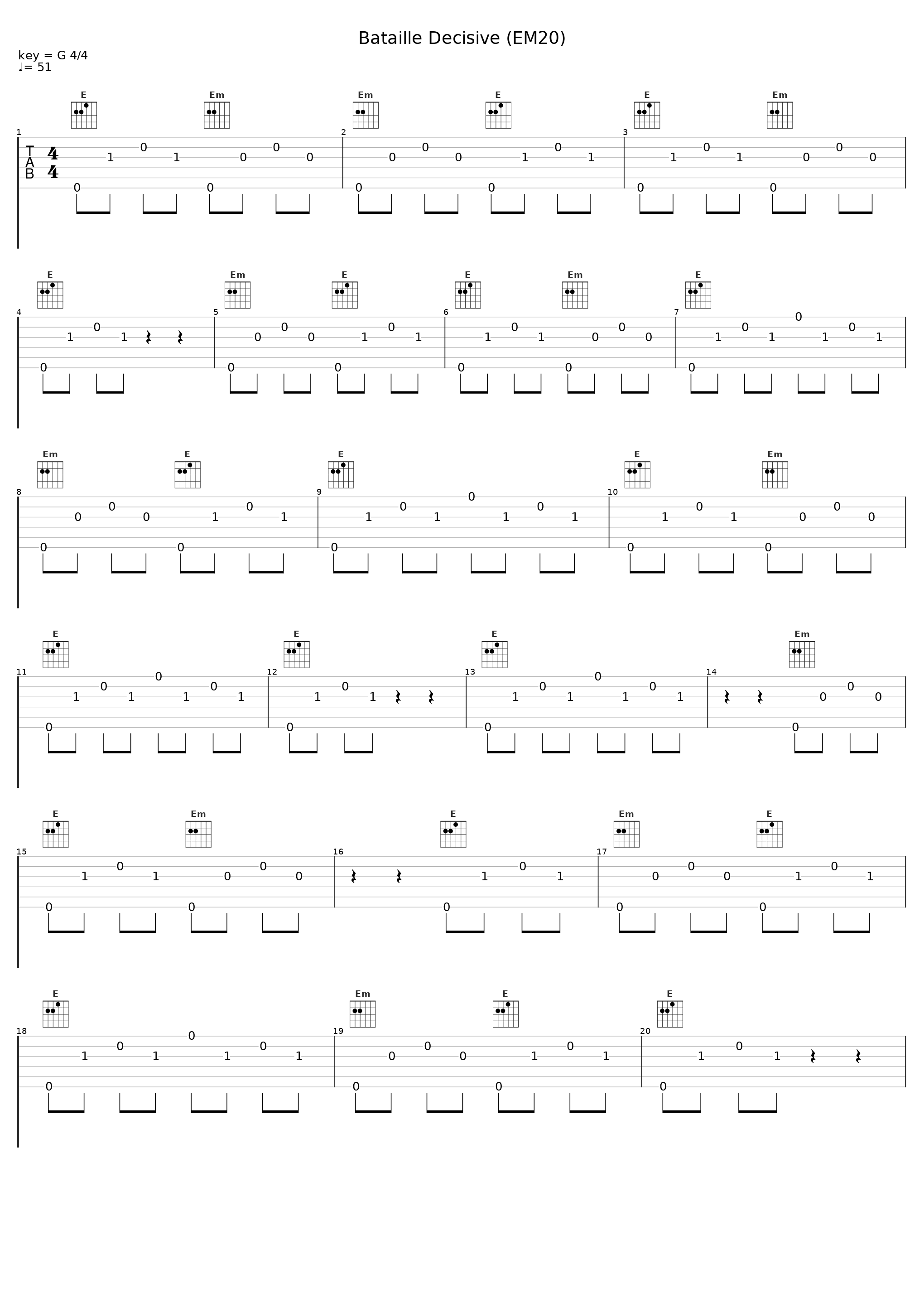 Bataille Decisive (EM20)_V.A._1