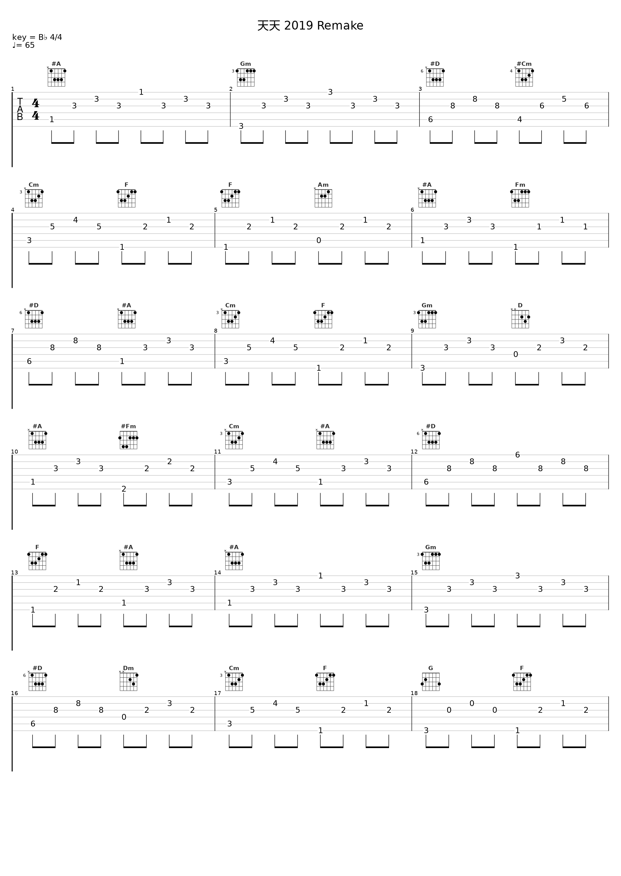 天天 2019 Remake_Black.Key,ht9_1