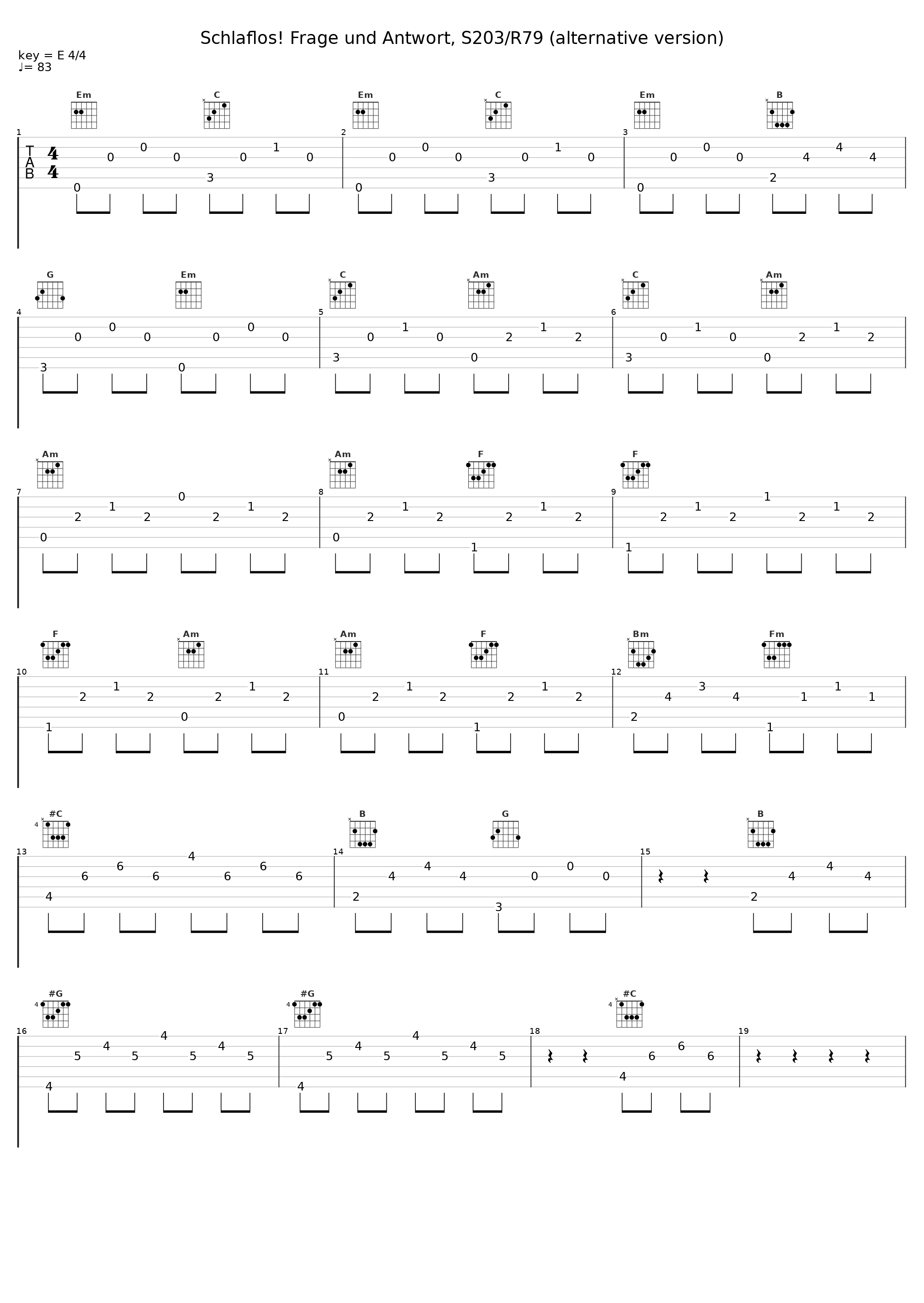 Schlaflos! Frage und Antwort, S203/R79 (alternative version)_Jenő Jandó_1