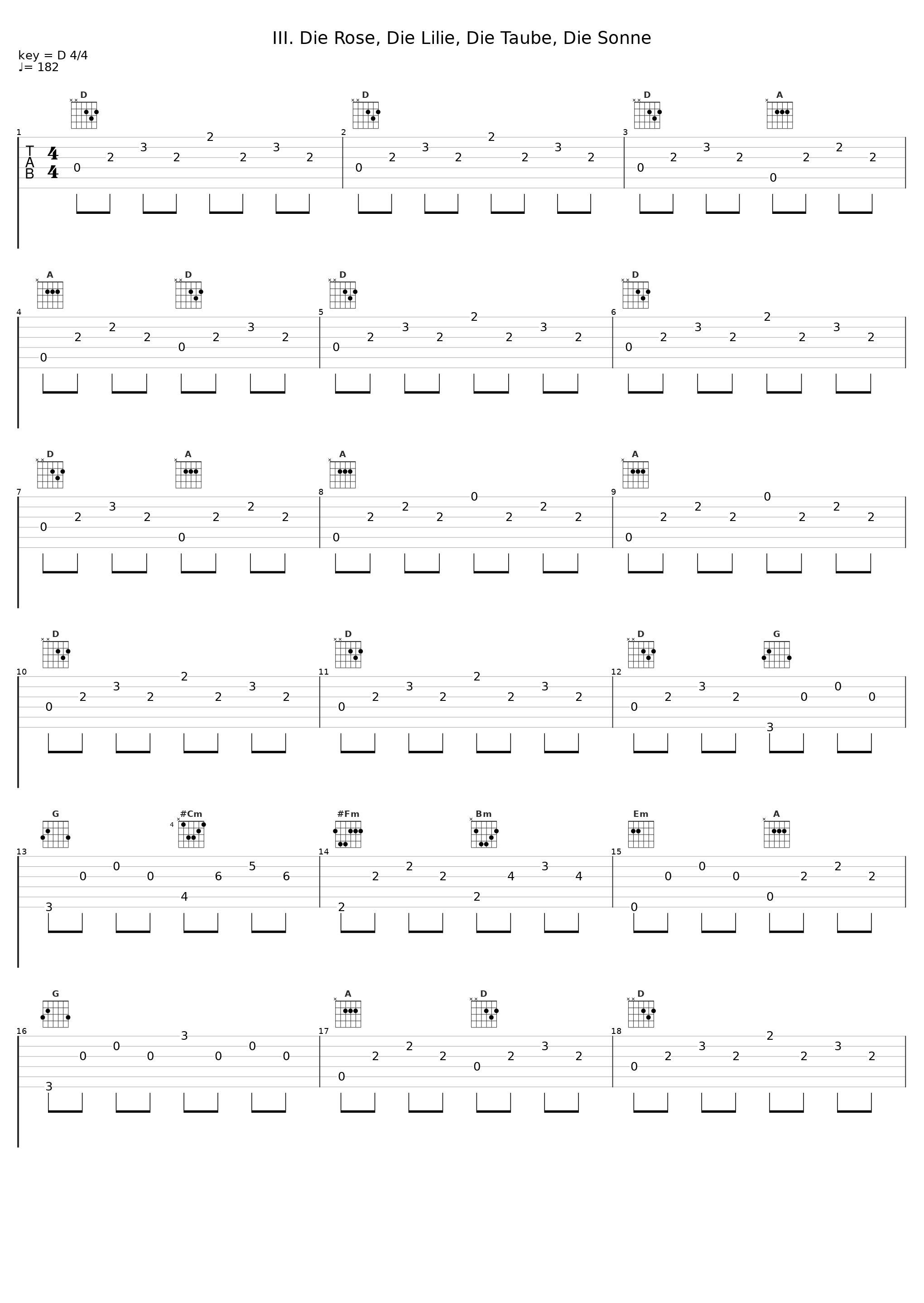 III. Die Rose, Die Lilie, Die Taube, Die Sonne_Fritz Wunderlich,Hubert Giesen_1