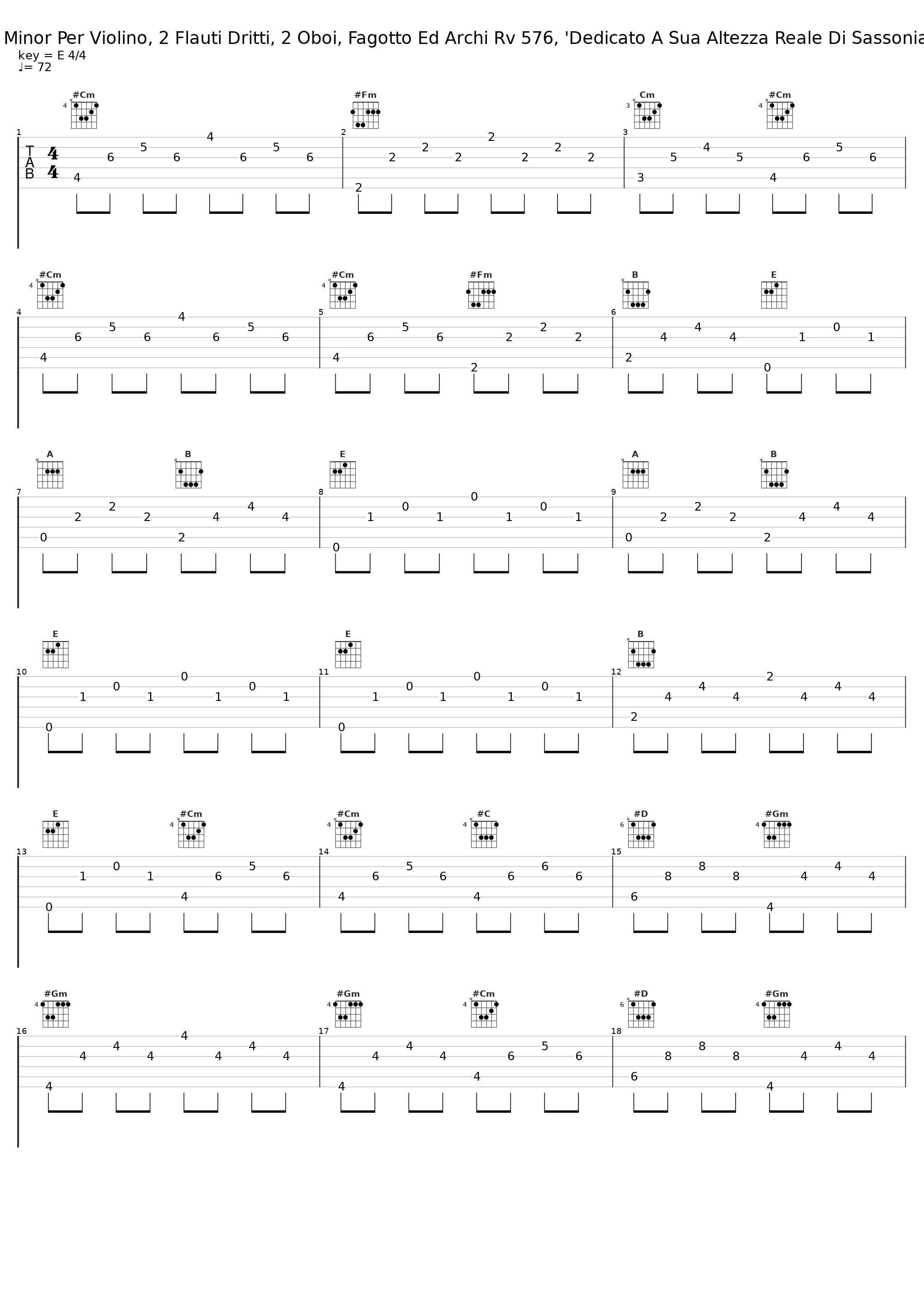 Concerto In G Minor Per Violino, 2 Flauti Dritti, 2 Oboi, Fagotto Ed Archi Rv 576, 'Dedicato A Sua Altezza Reale Di Sassonia' II. Larghetto_Europa Galante_1