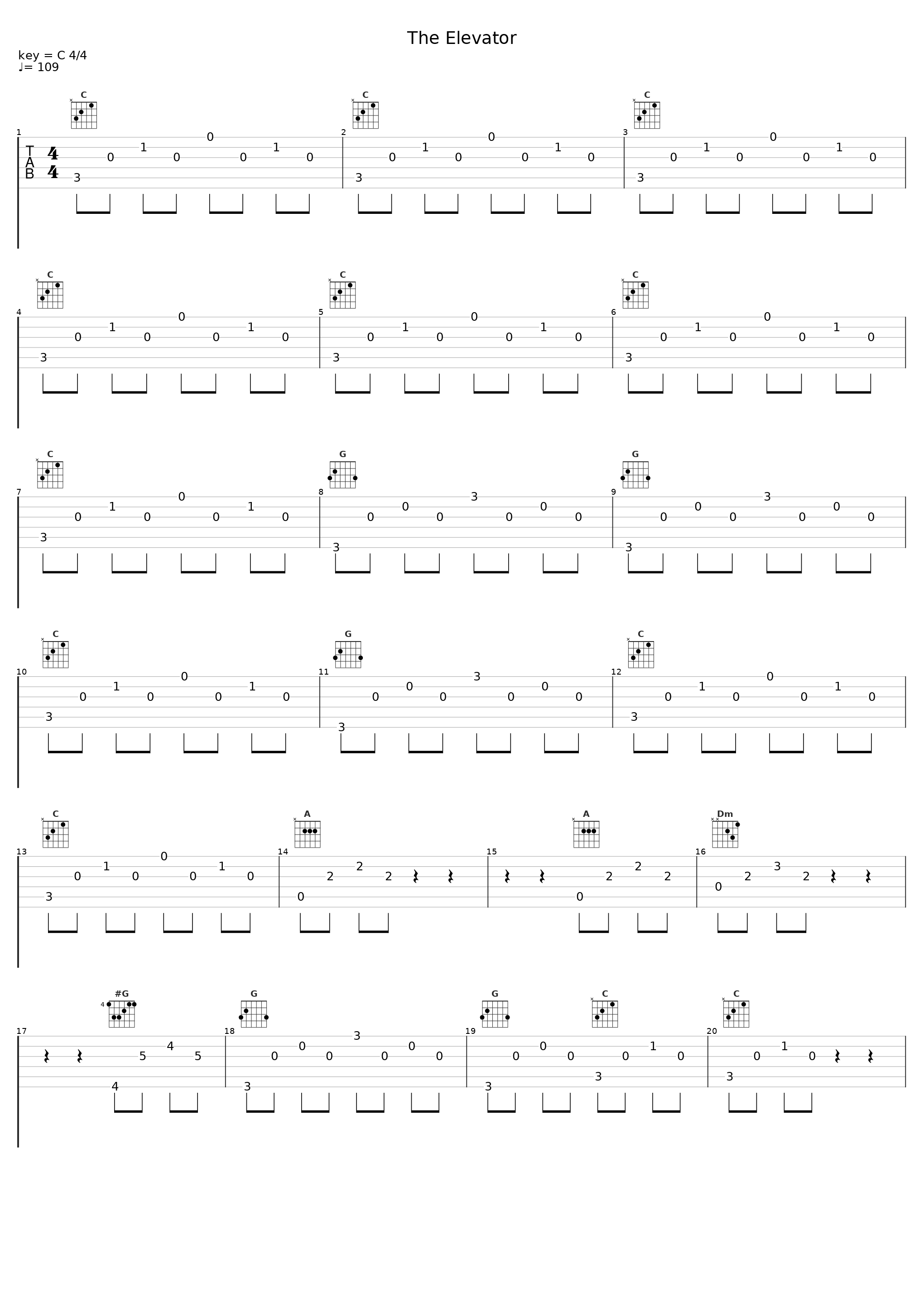 The Elevator_Michael Kamen_1