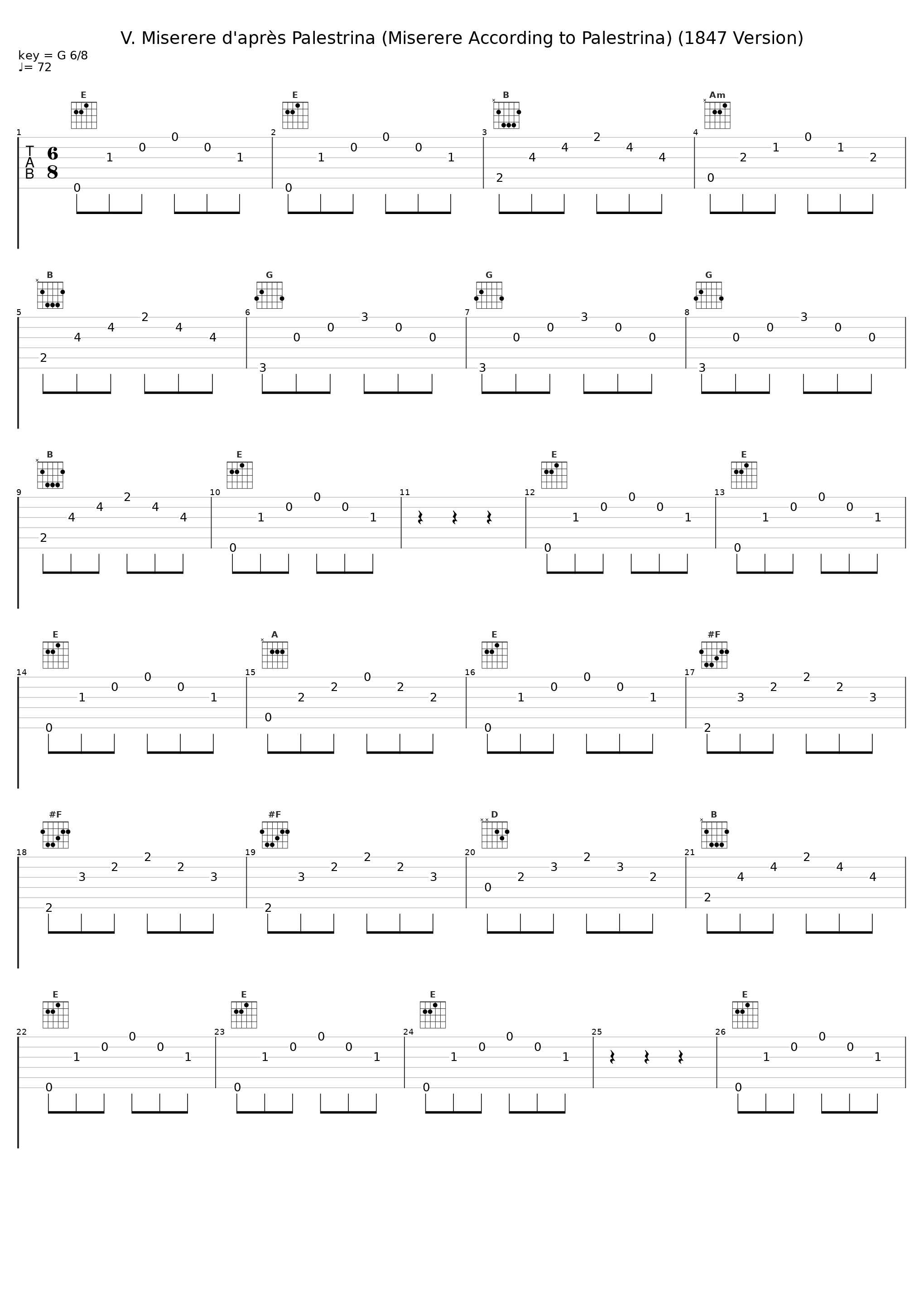 V. Miserere d'après Palestrina (Miserere According to Palestrina) (1847 Version)_Wojciech Waleczek_1