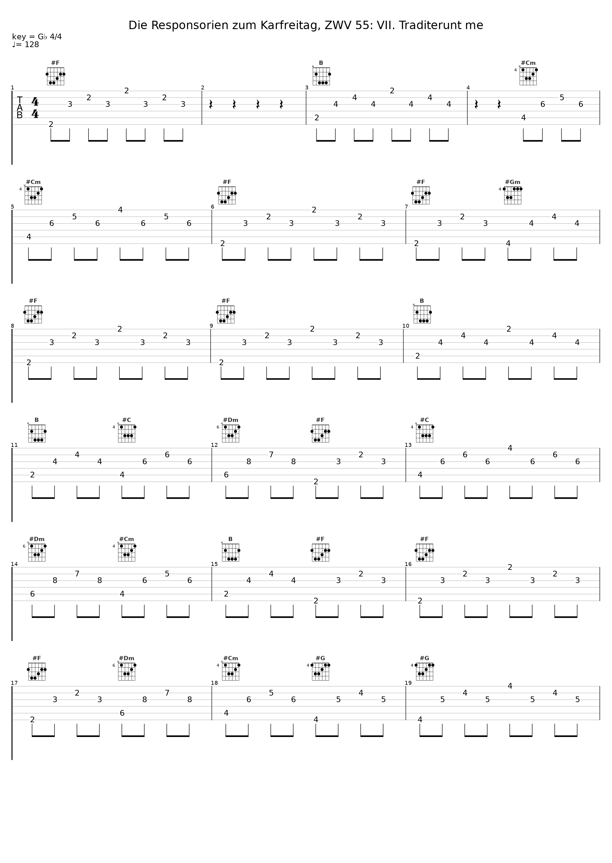 Die Responsorien zum Karfreitag, ZWV 55: VII. Traditerunt me_Jan Dismas Zelenka,Marek Stryncl,Pavel Horak,Jakub Martinec_1