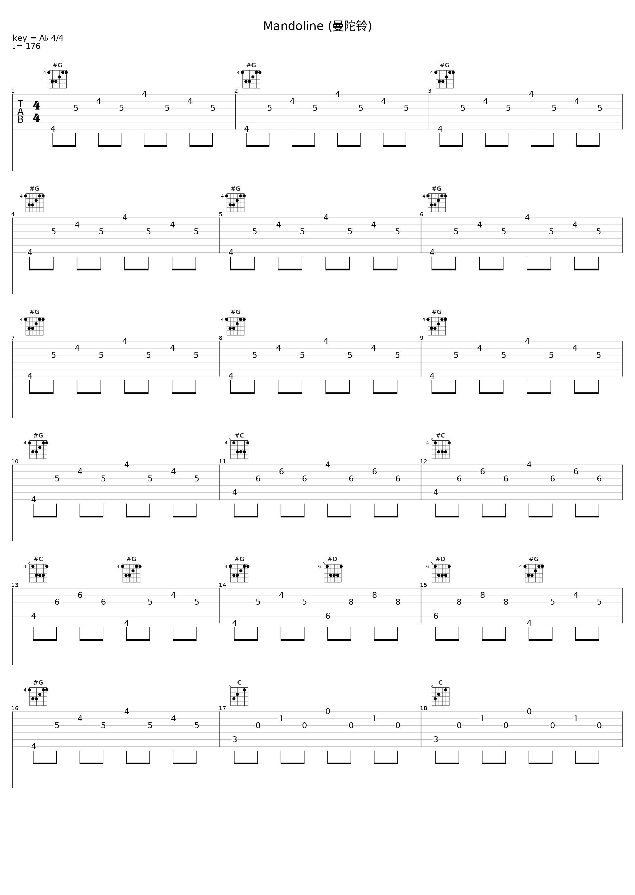 Mandoline (曼陀铃)_Andrea Bocelli,Eugene Kohn_1