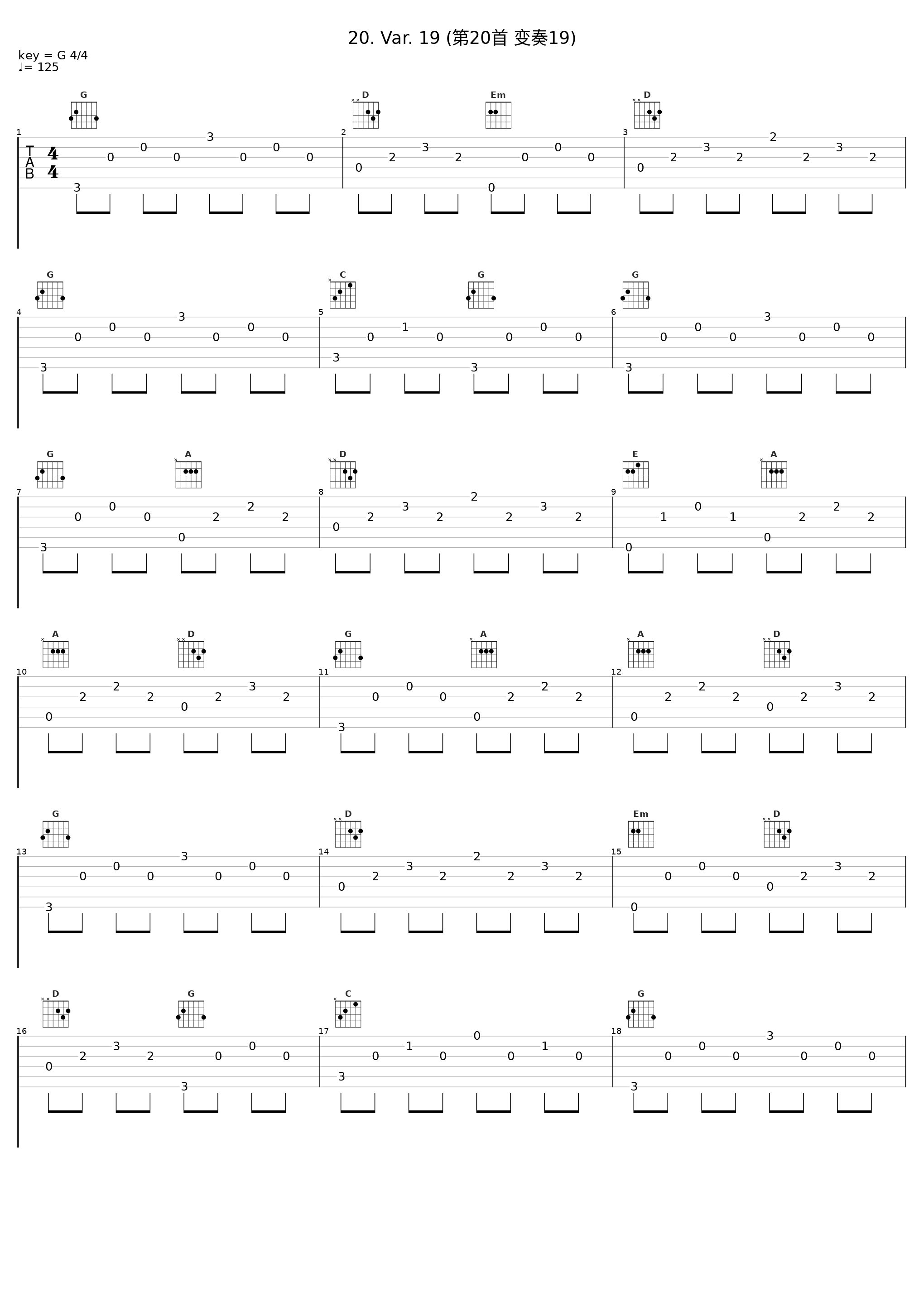 20. Var. 19 (第20首 变奏19)_Angela Hewitt_1