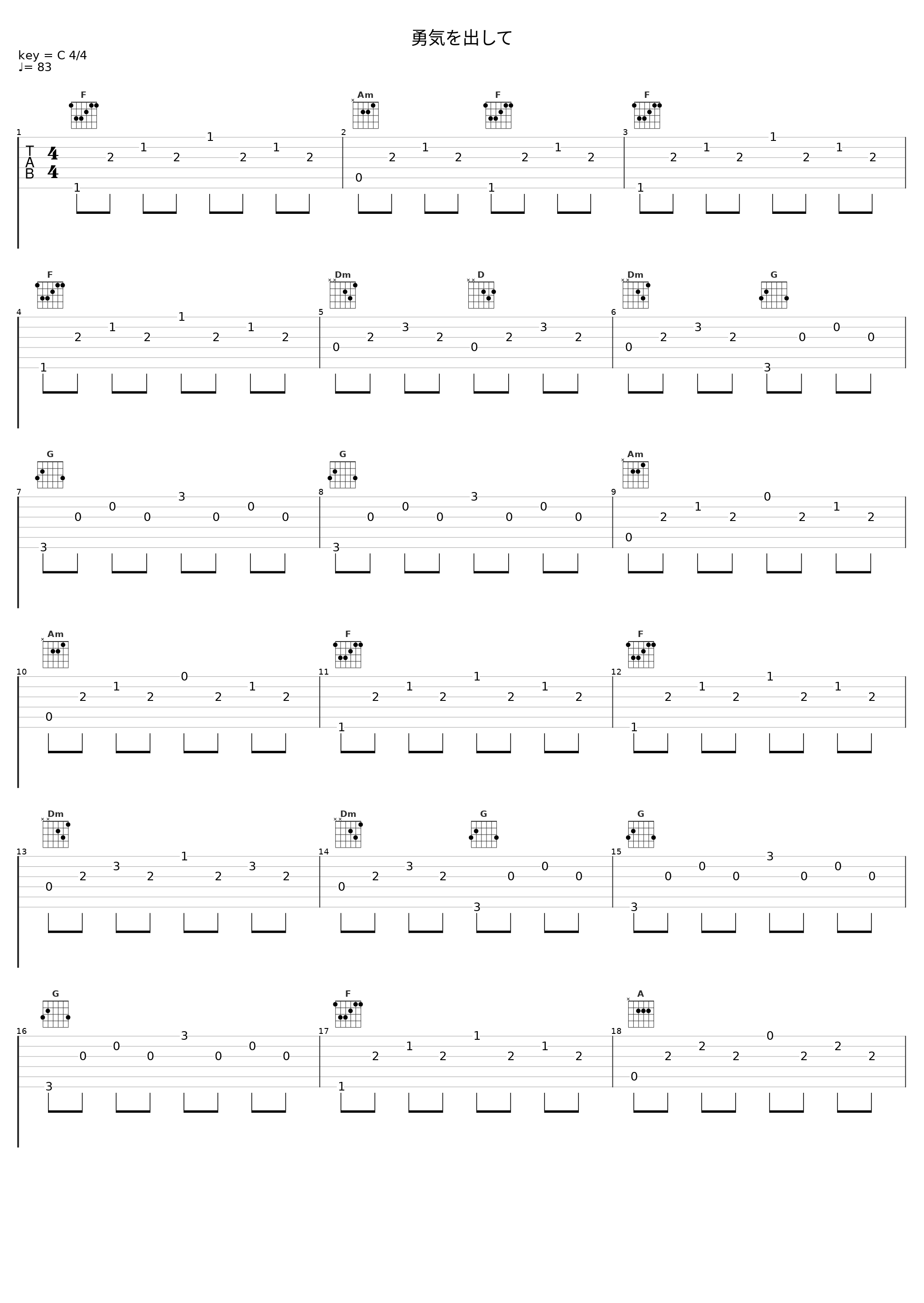 勇気を出して_V.A._1