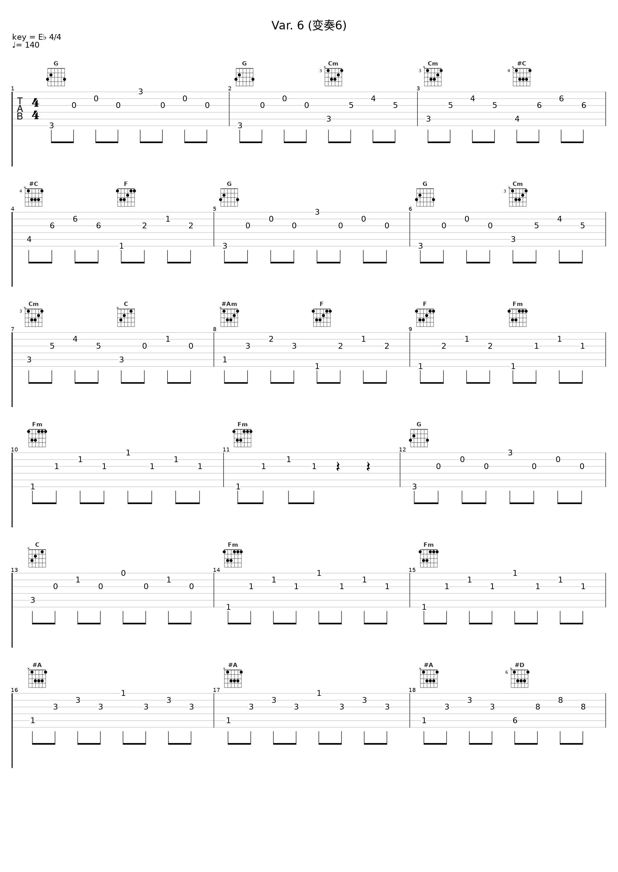 Var. 6 (变奏6)_Glenn Gould_1