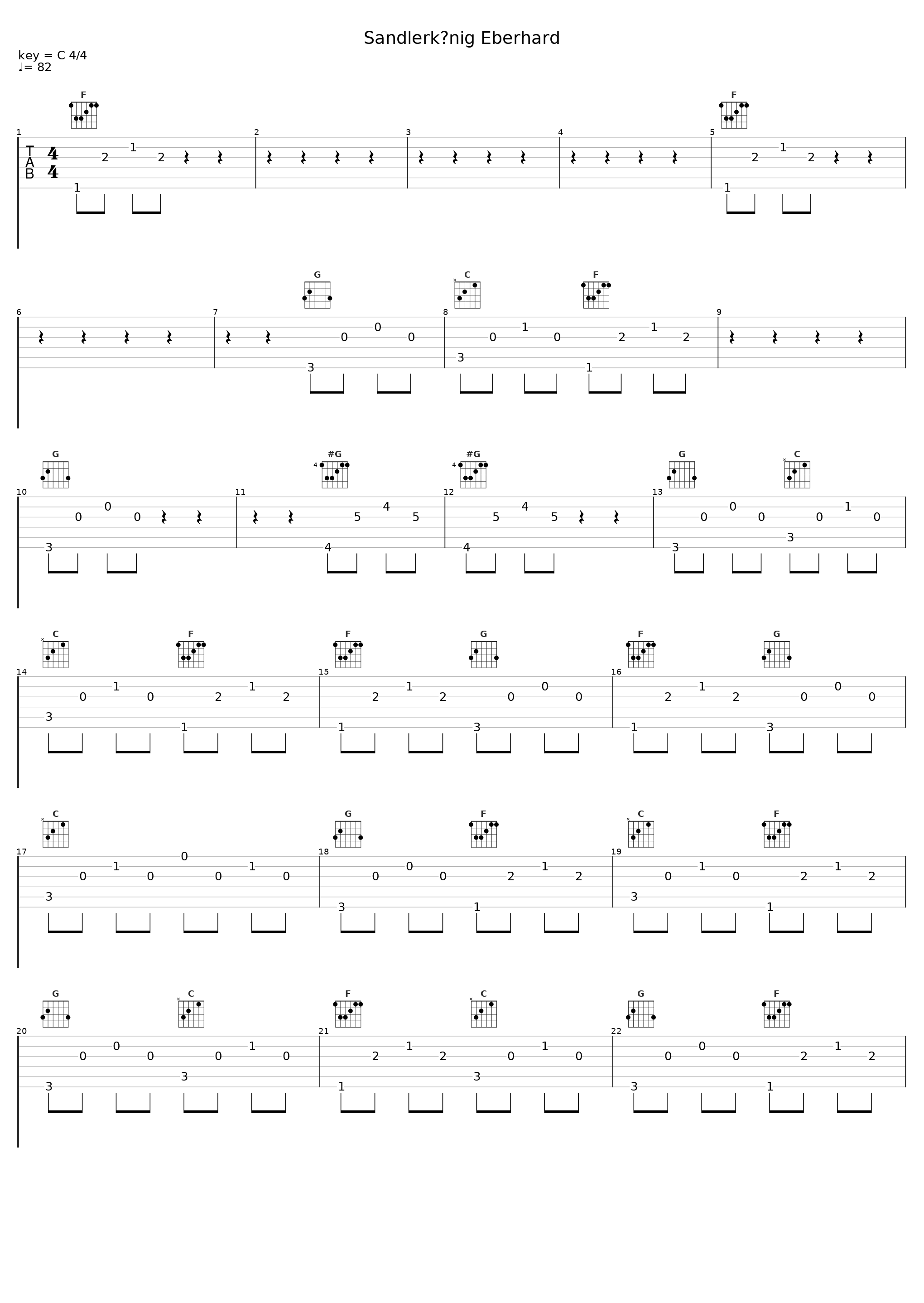 Sandlerkönig Eberhard_E.A.V. (Erste Allgemeine Verunsicherung)_1