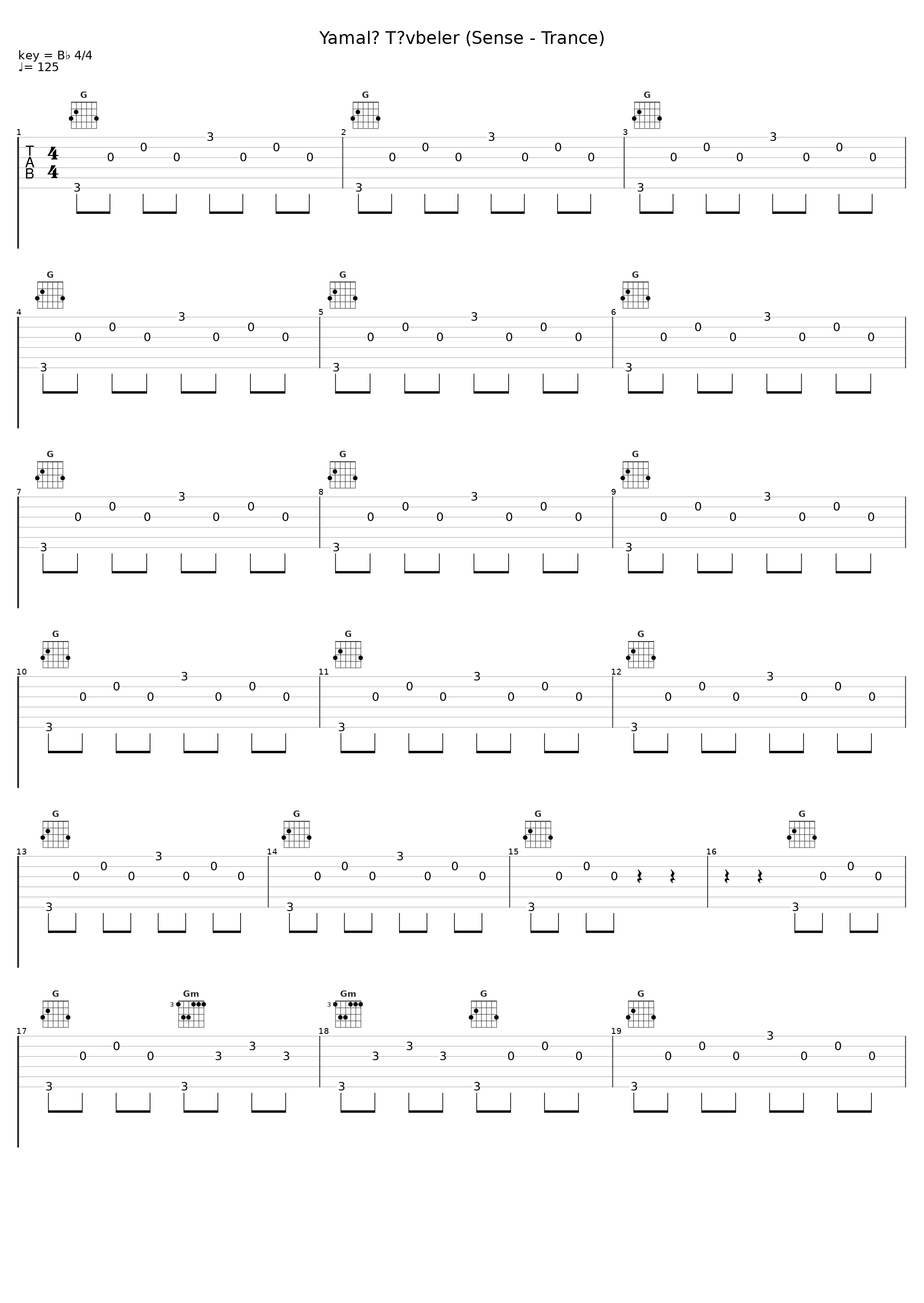 Yamalı Tövbeler (Sense - Trance)_Mustafa Sandal_1