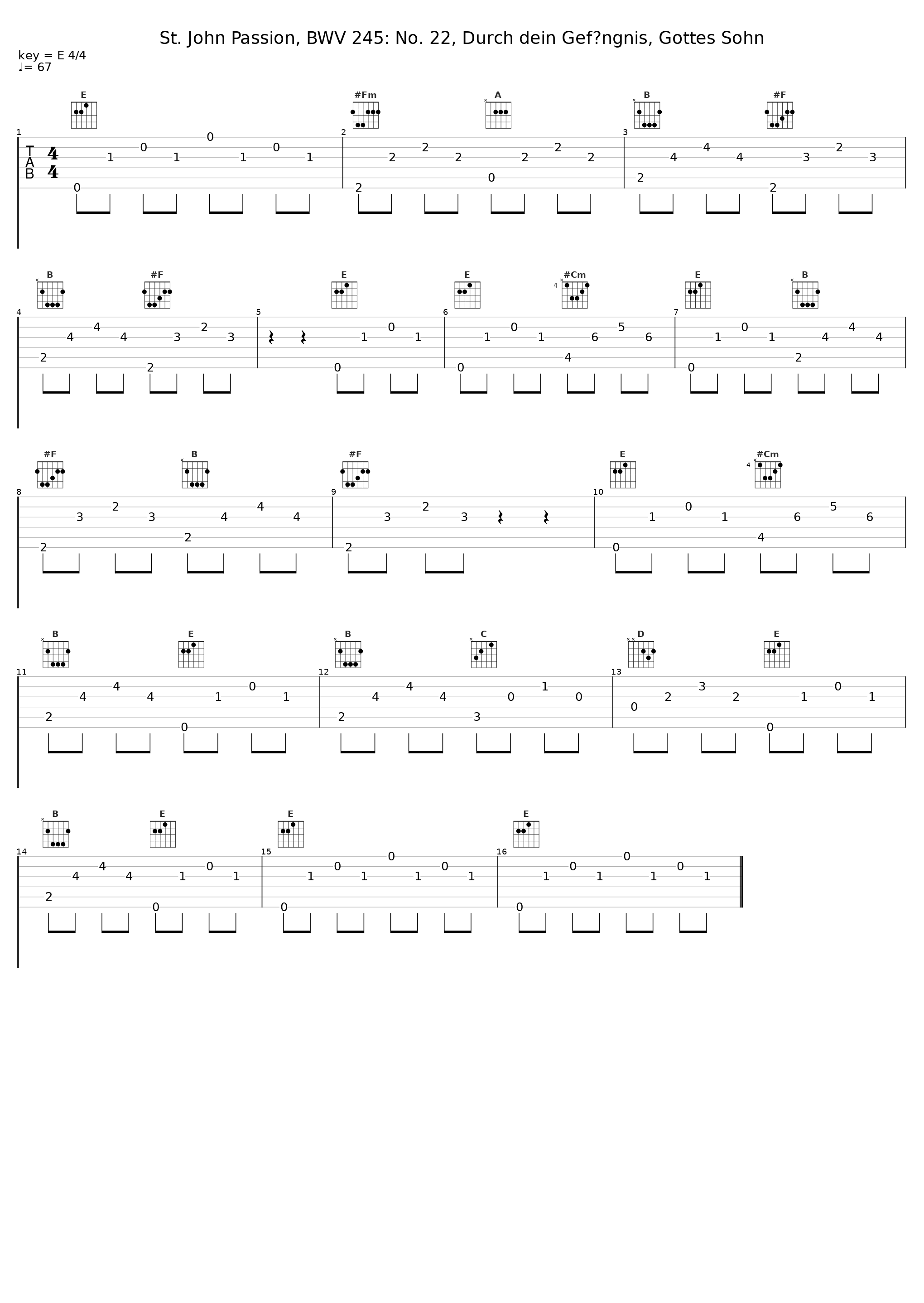 St. John Passion, BWV 245: No. 22, Durch dein Gefängnis, Gottes Sohn_Gachinger Kantorei,Bach-Collegium Stuttgart,Helmuth Rilling_1