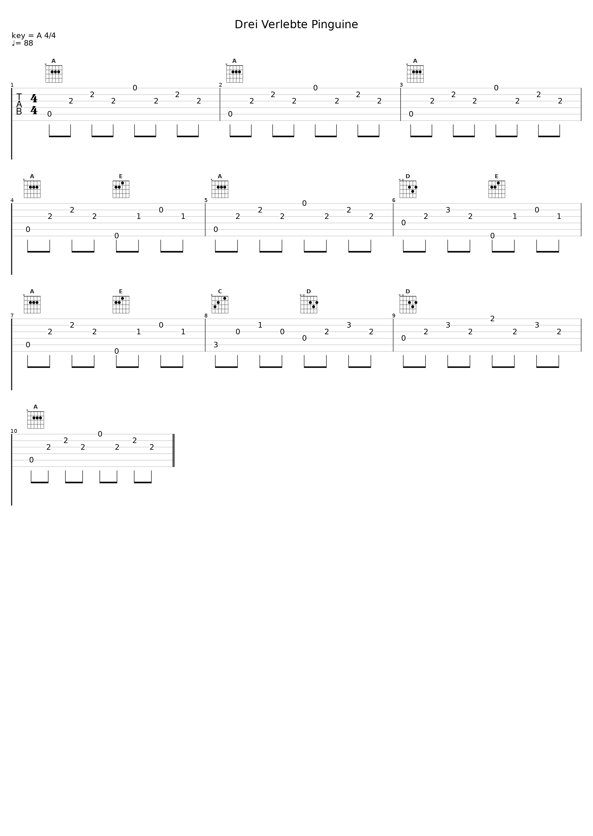 Drei Verlebte Pinguine_E.A.V. (Erste Allgemeine Verunsicherung)_1