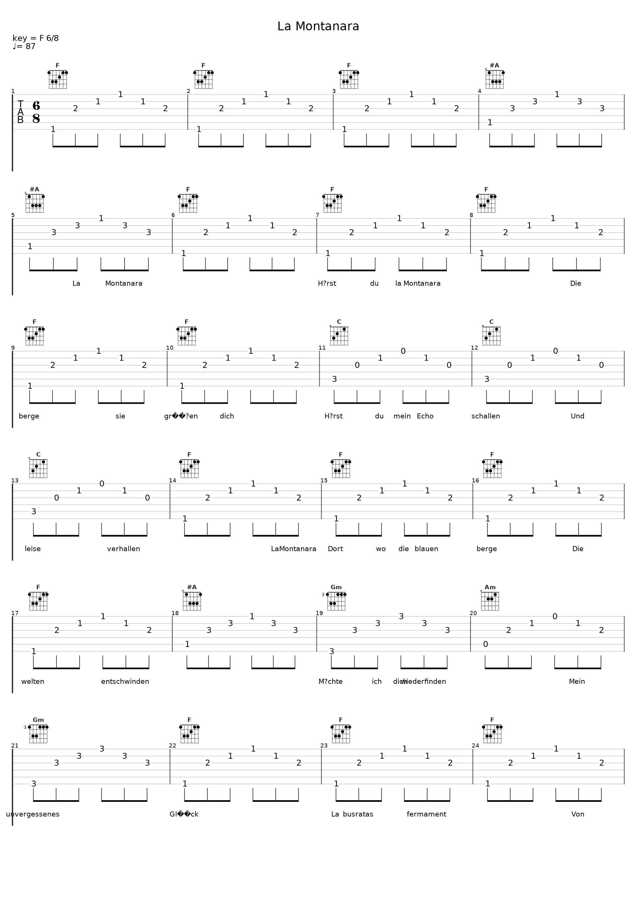 La Montanara_Kastelruther Spatzen_1