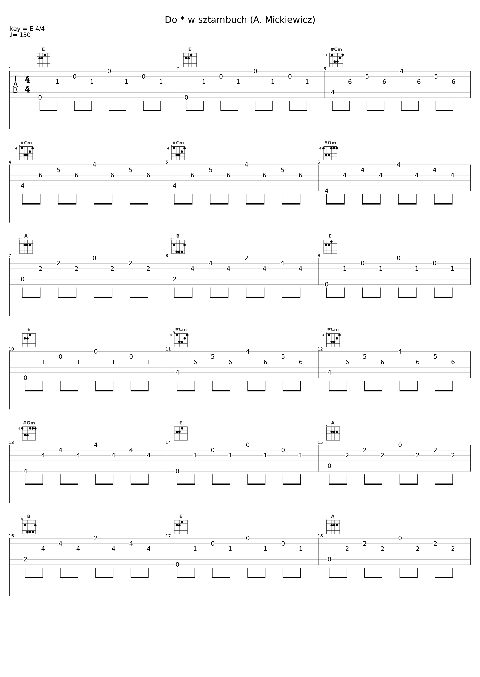 Do * w sztambuch (A. Mickiewicz)_Sanah_1