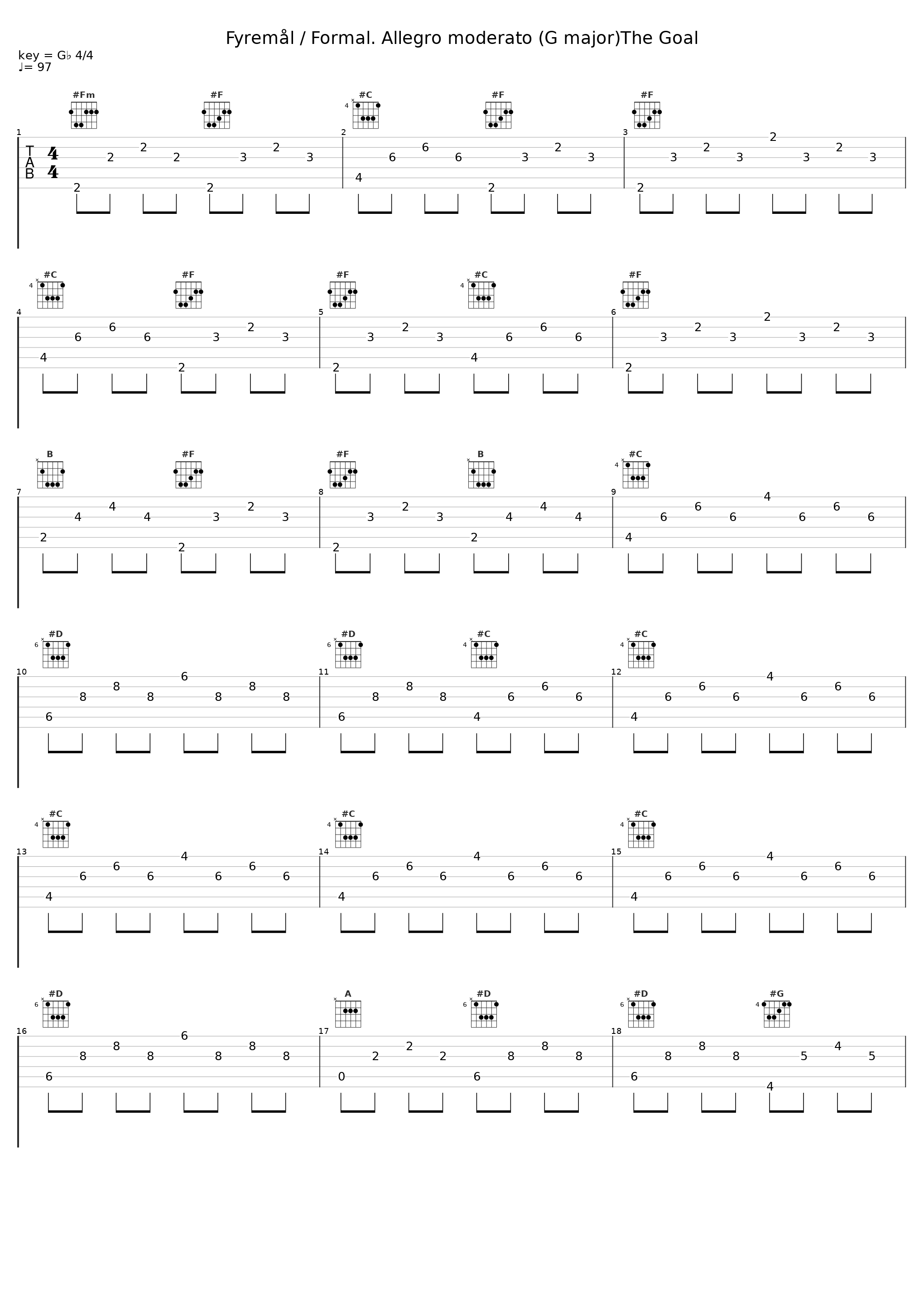 Fyremål / Formal. Allegro moderato (G major)The Goal_Monica Groop,Roger Vignoles_1