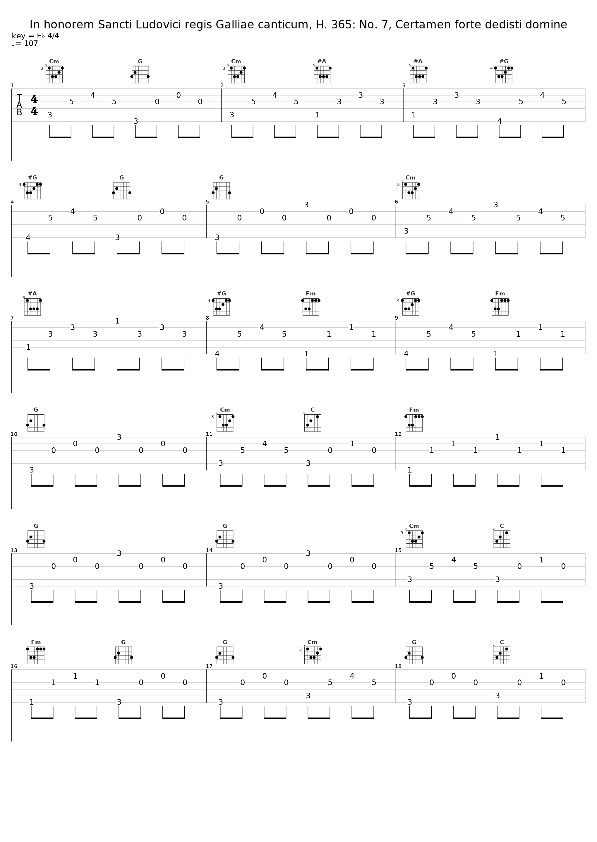 In honorem Sancti Ludovici regis Galliae canticum, H. 365: No. 7, Certamen forte dedisti domine_Le Parlement de Musique,Martin Gester,Maîtrise de Bretagne_1