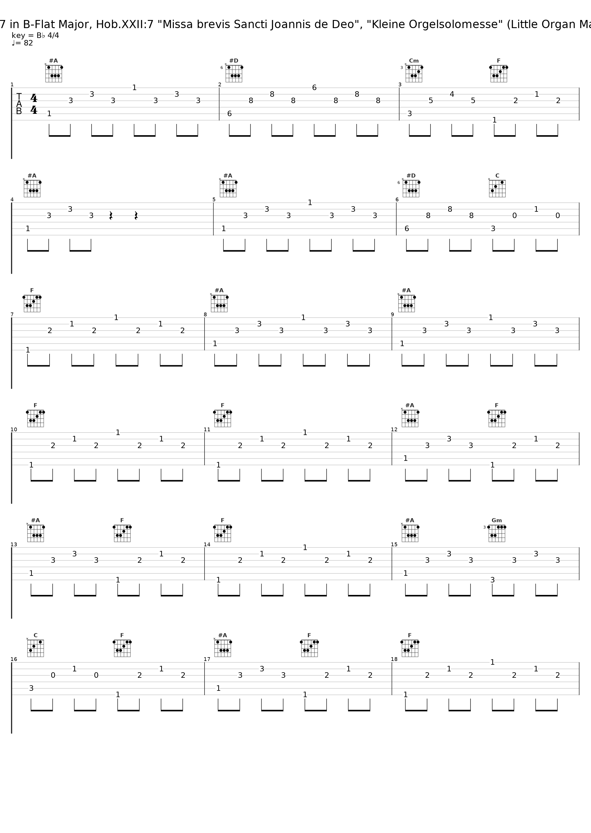 Mass No. 7 in B-Flat Major, Hob.XXII:7 "Missa brevis Sancti Joannis de Deo", "Kleine Orgelsolomesse" (Little Organ Mass): Kyrie_Nicolaus Esterhazy Sinfonia,Béla Drahos,Viktoria Loukianetz,Hungarian Radio Chorus_1