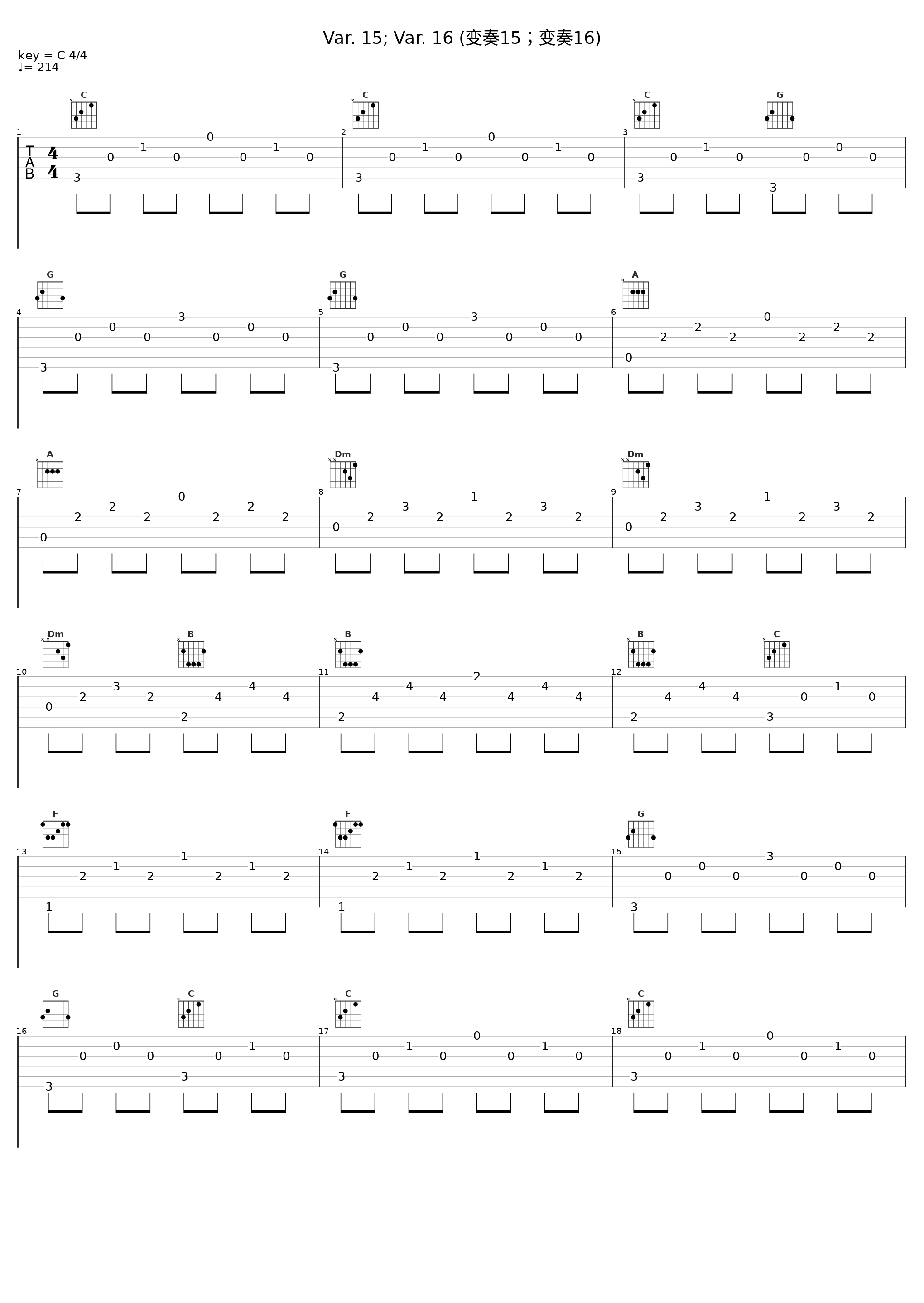 Var. 15; Var. 16 (变奏15；变奏16)_Glenn Gould_1