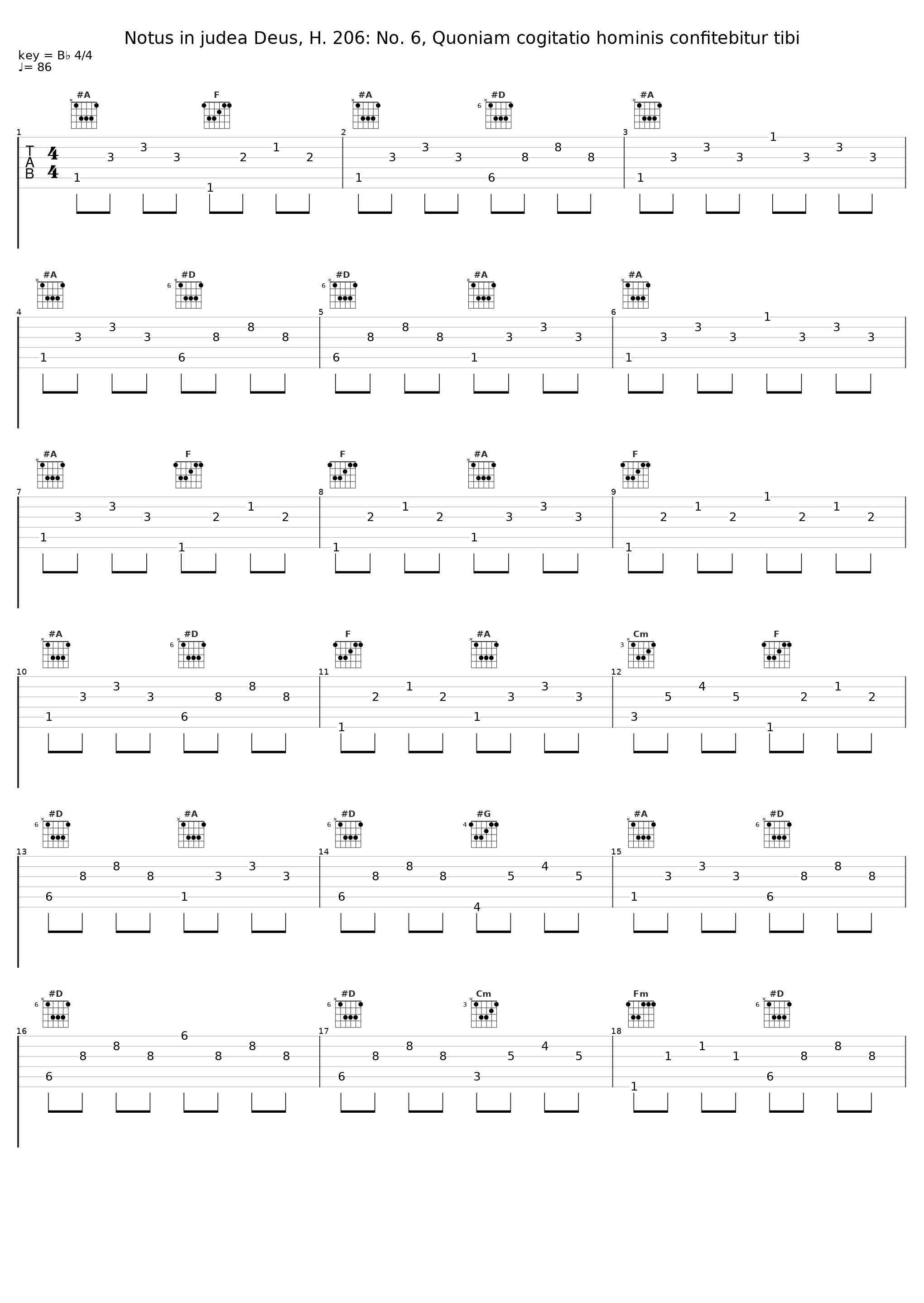 Notus in judea Deus, H. 206: No. 6, Quoniam cogitatio hominis confitebitur tibi_Le Parlement de Musique,Martin Gester,Maîtrise de Bretagne_1