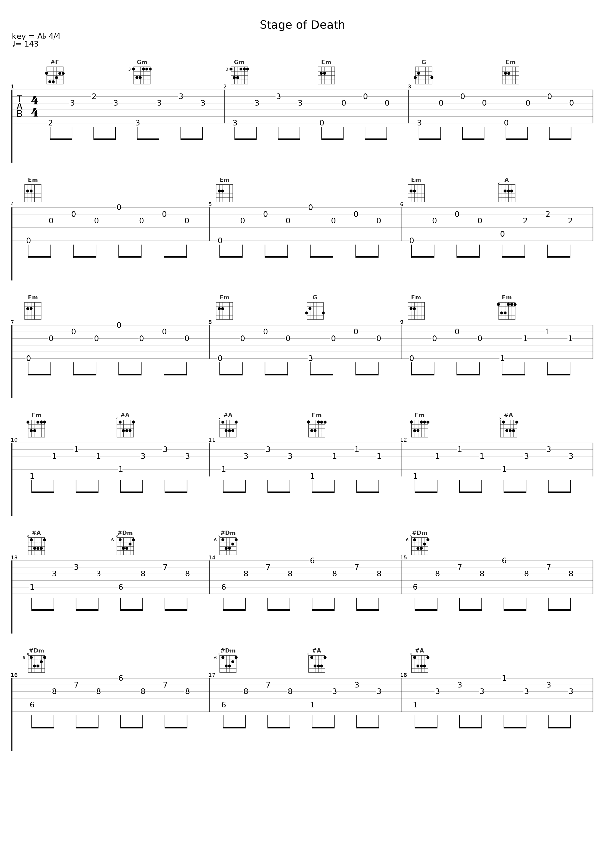 Stage of Death_光田康典_1