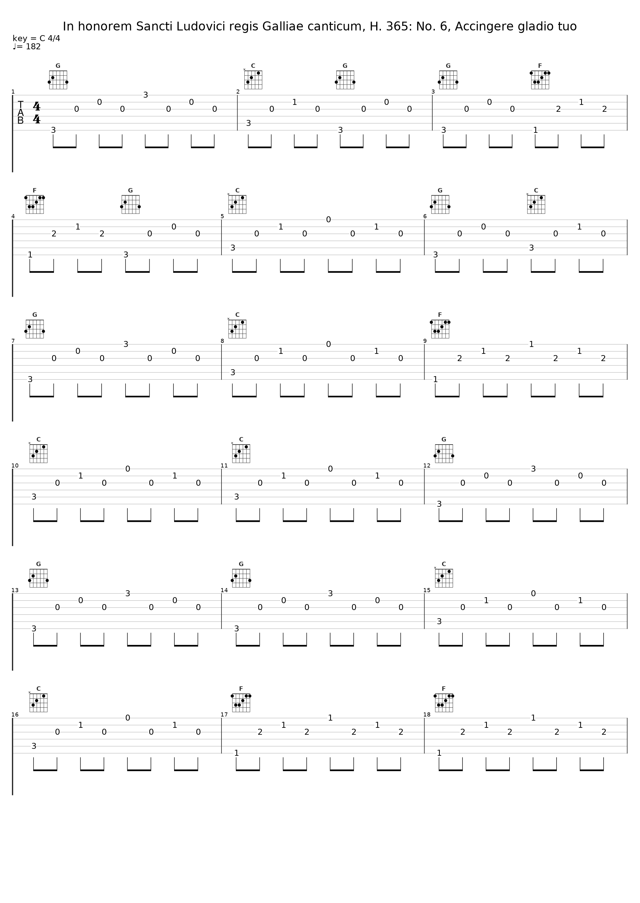 In honorem Sancti Ludovici regis Galliae canticum, H. 365: No. 6, Accingere gladio tuo_Le Parlement de Musique,Martin Gester,Maîtrise de Bretagne_1