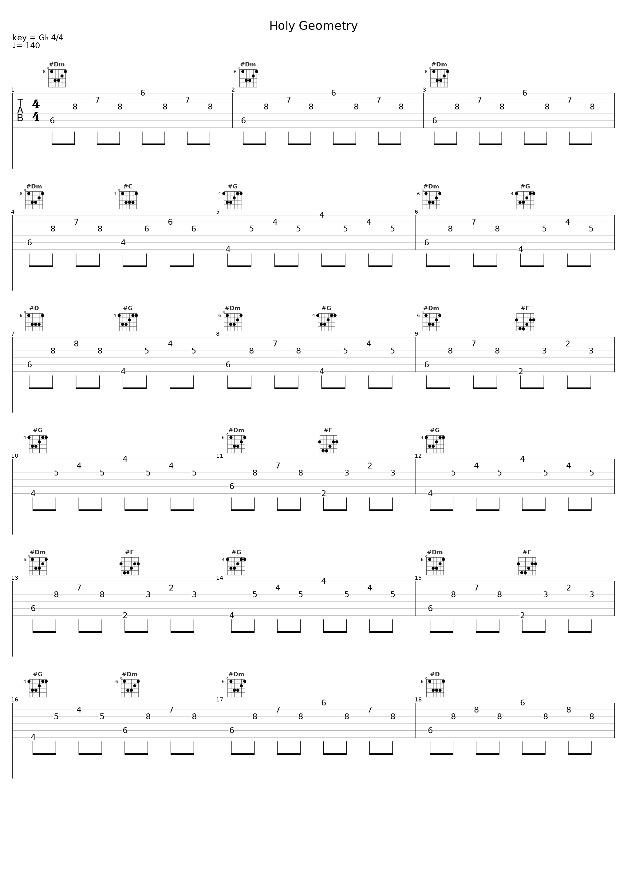 Holy Geometry_Dark Moor_1