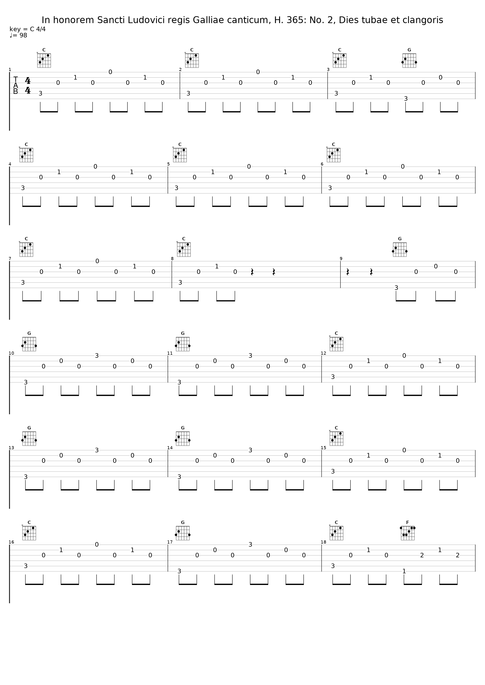 In honorem Sancti Ludovici regis Galliae canticum, H. 365: No. 2, Dies tubae et clangoris_Le Parlement de Musique,Martin Gester,Maîtrise de Bretagne_1