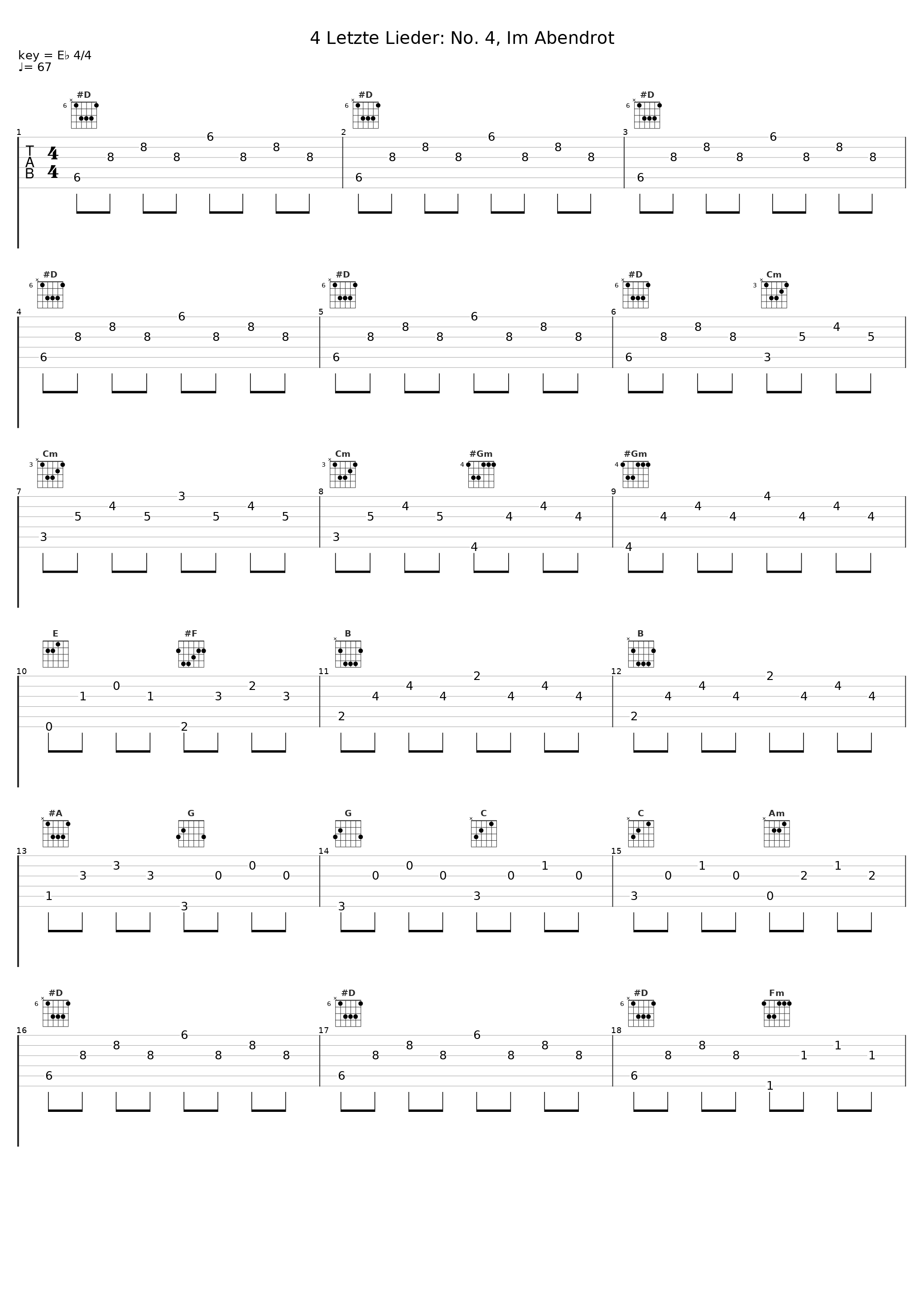 4 Letzte Lieder: No. 4, Im Abendrot_Elisabeth Schwarzkopf,Otto Ackermann_1