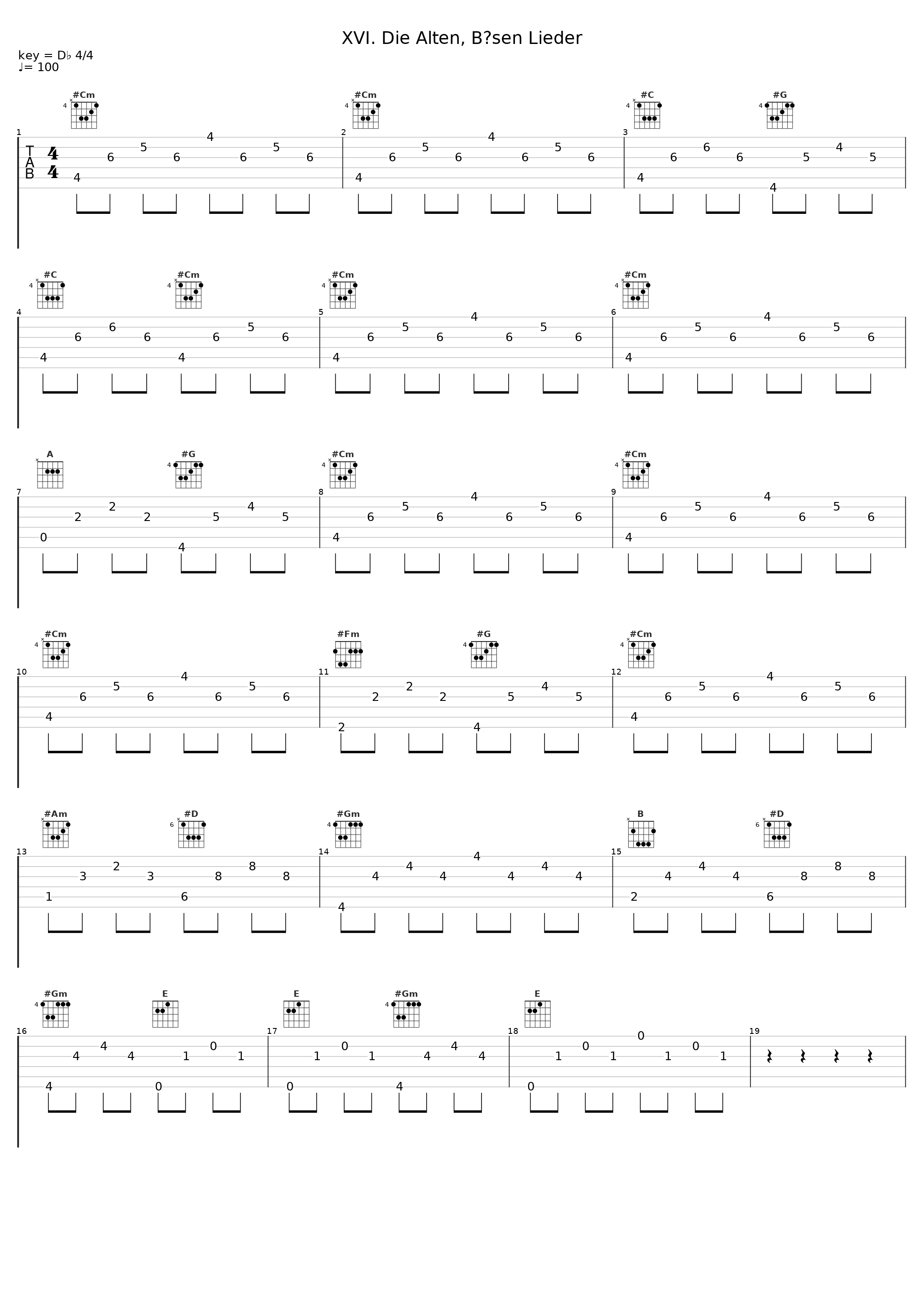 XVI. Die Alten, Bösen Lieder_Fritz Wunderlich,Hubert Giesen_1