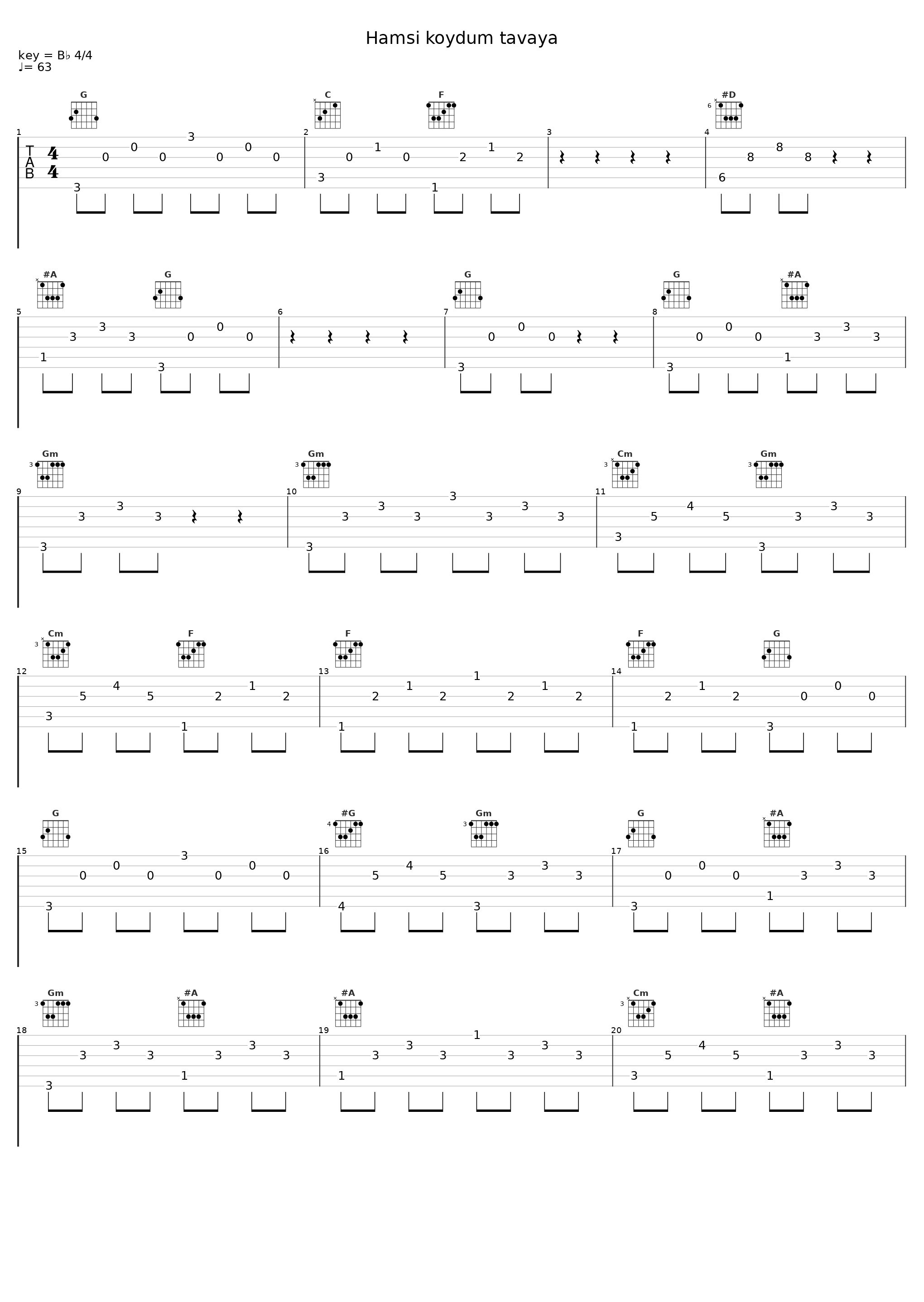 Hamsi koydum tavaya_Stelios Kazantzidis,Traditional_1
