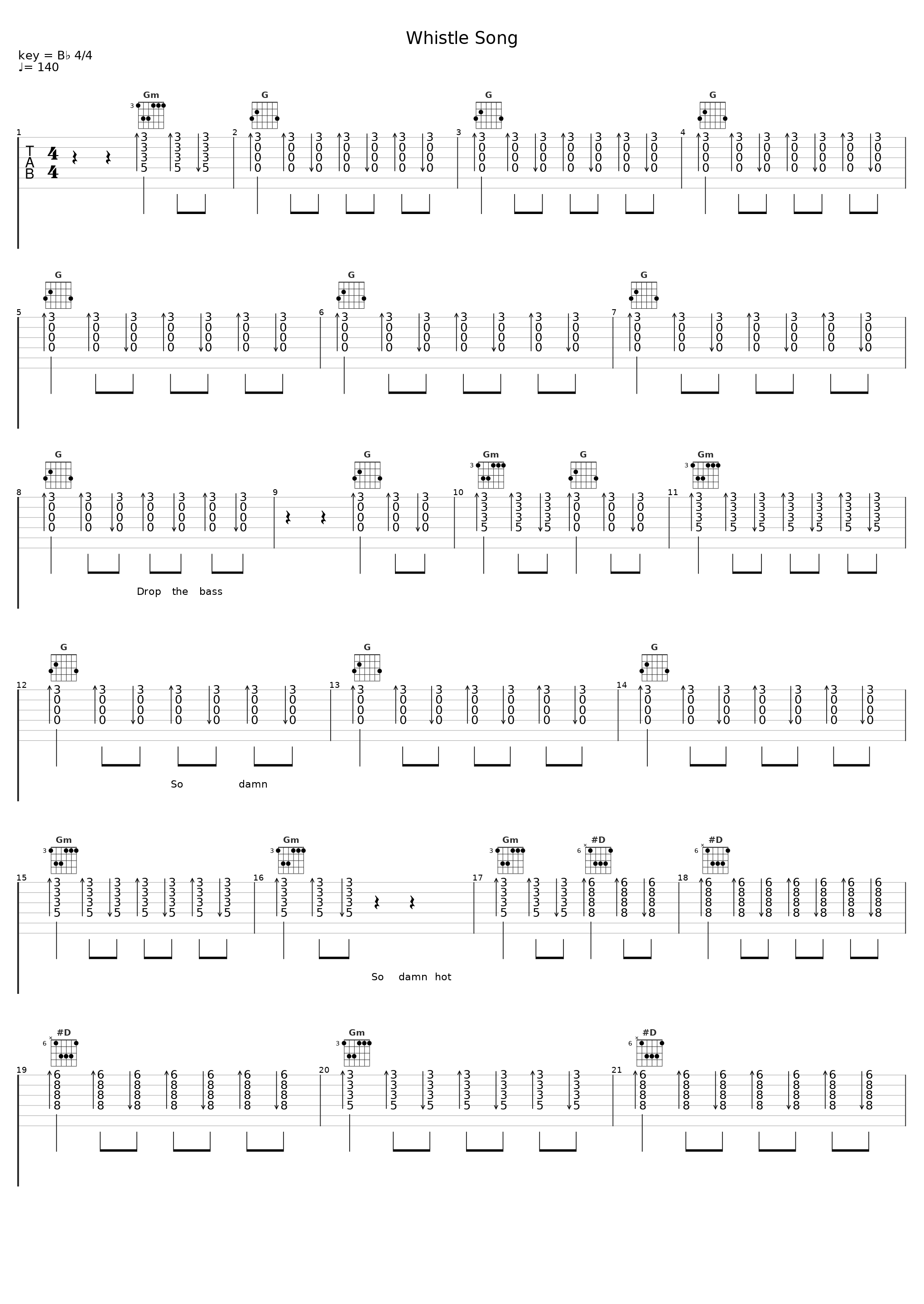 Whistle Song_Pulsedriver_1