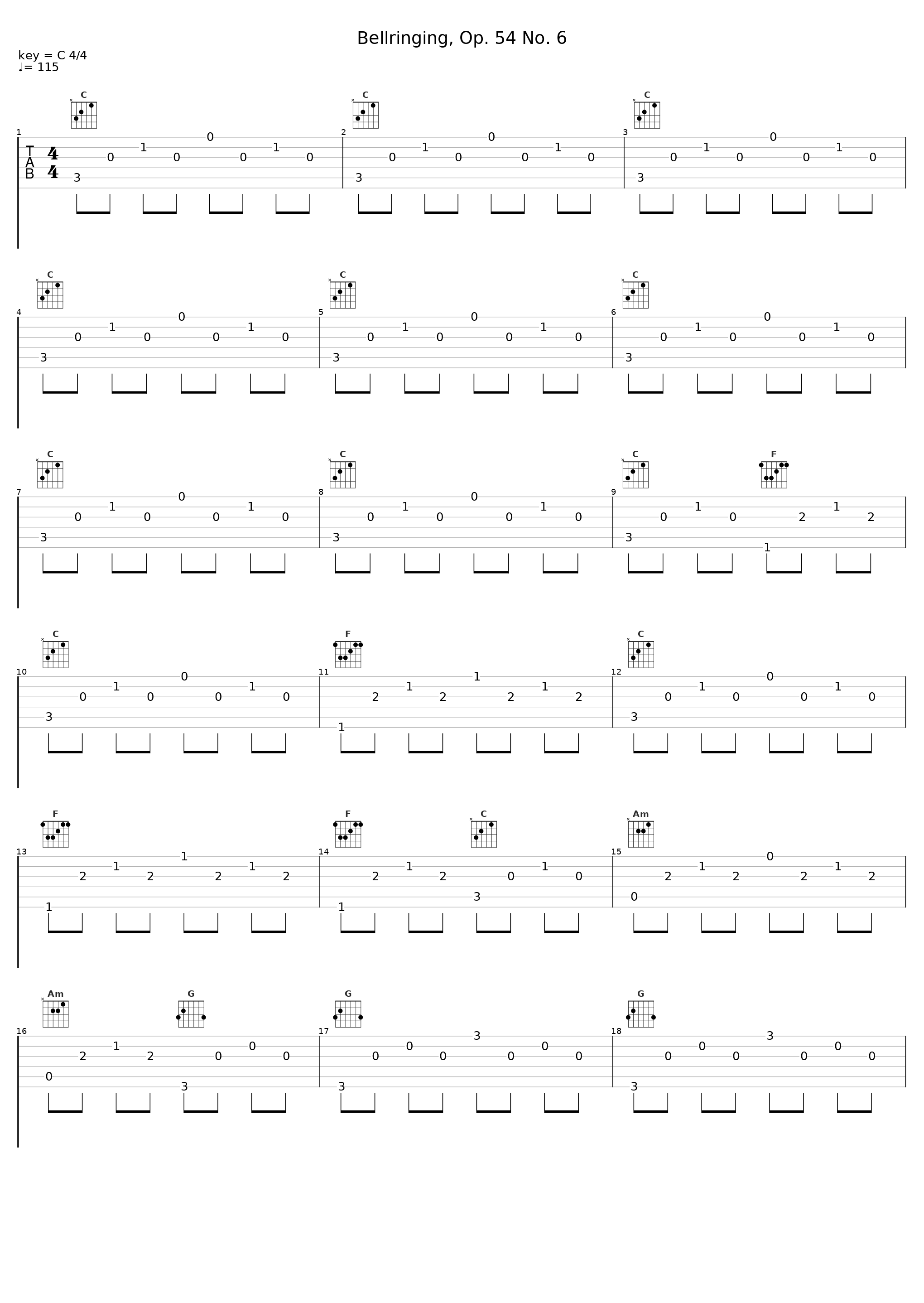 Bellringing, Op. 54 No. 6_Evgeny Soloviev_1