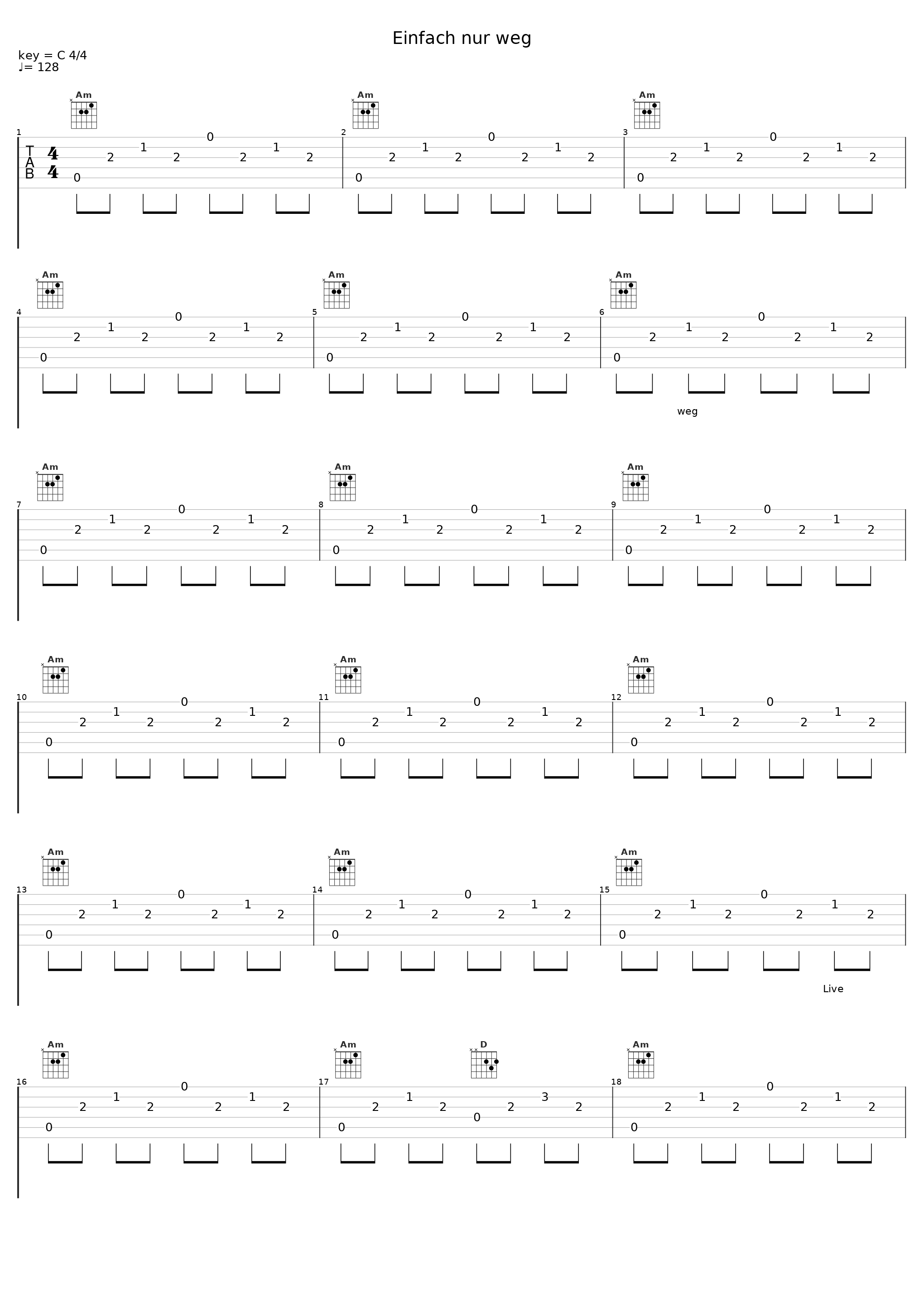 Einfach nur weg_Johannes Oerding_1