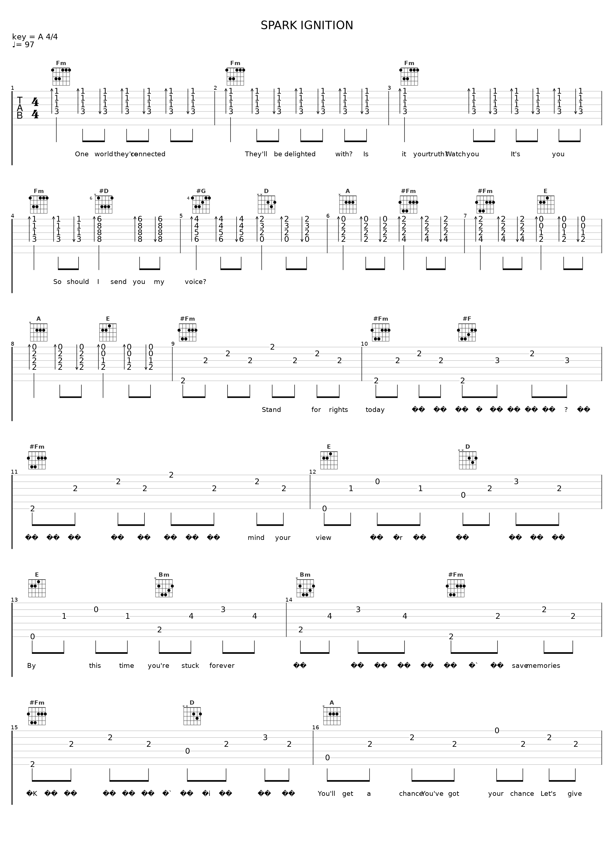 SPARK IGNITION_PassCode_1