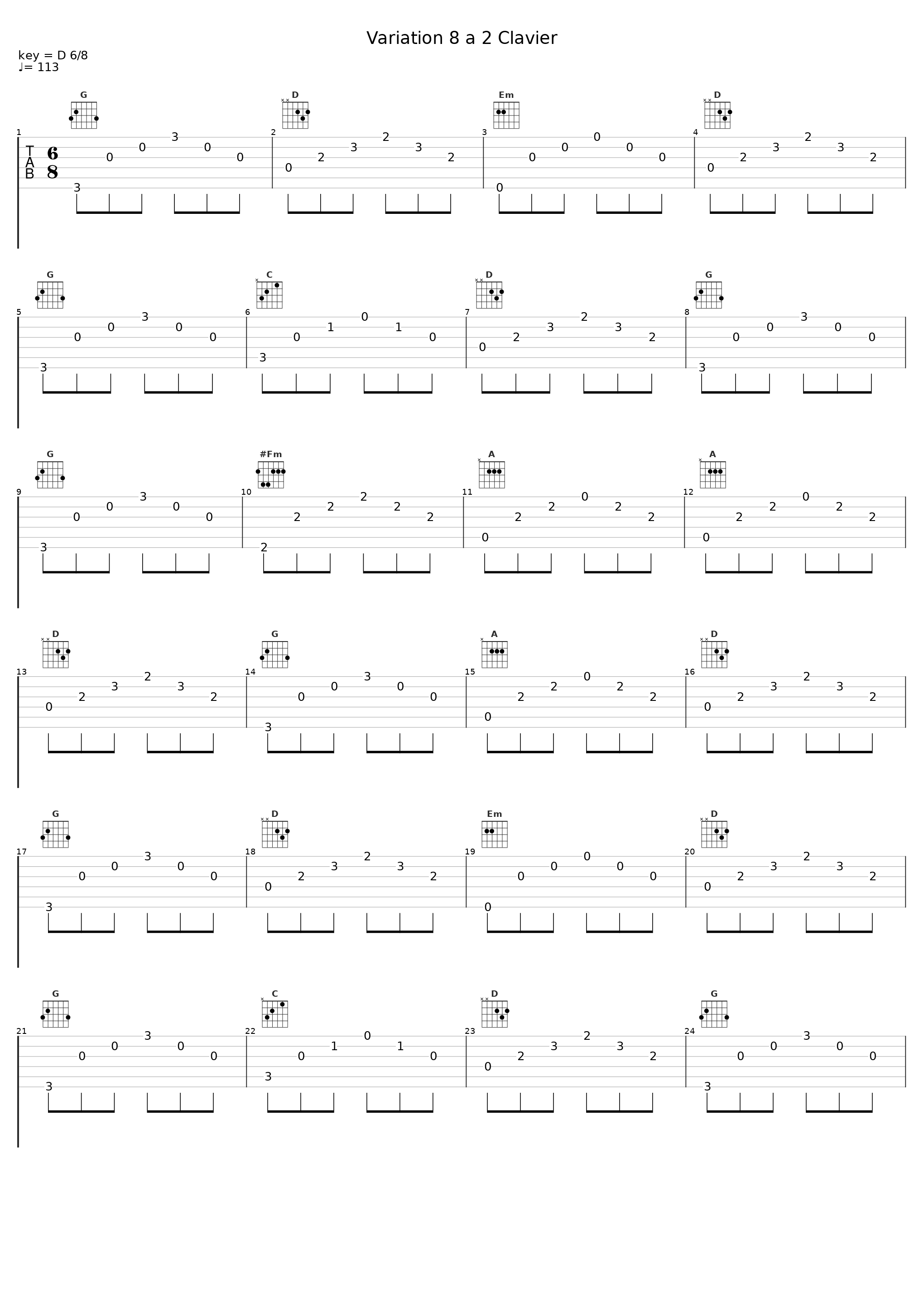 Variation 8 a 2 Clavier_朱晓玫_1