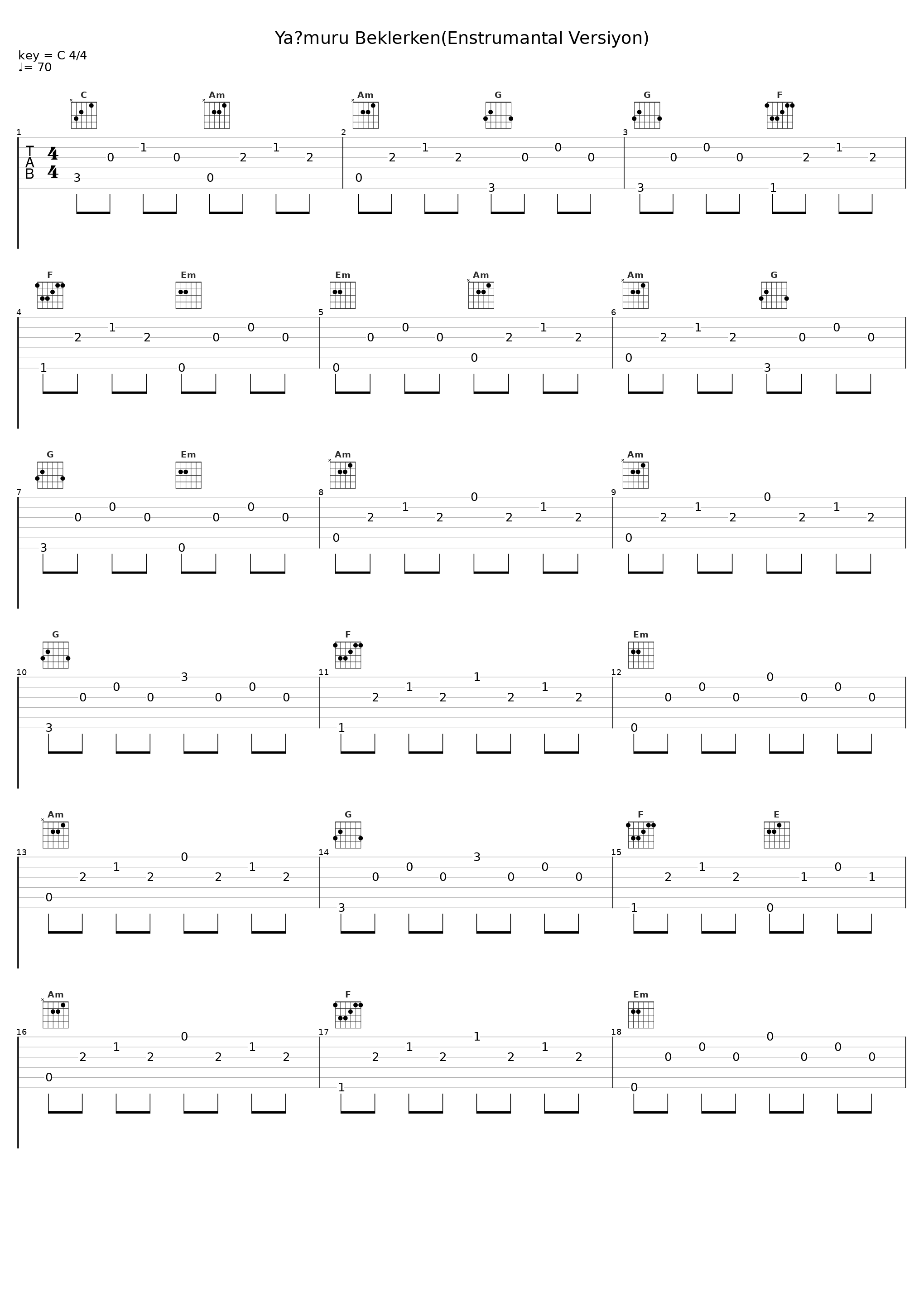 Yağmuru Beklerken(Enstrumantal Versiyon)_Fatih Erkoc_1