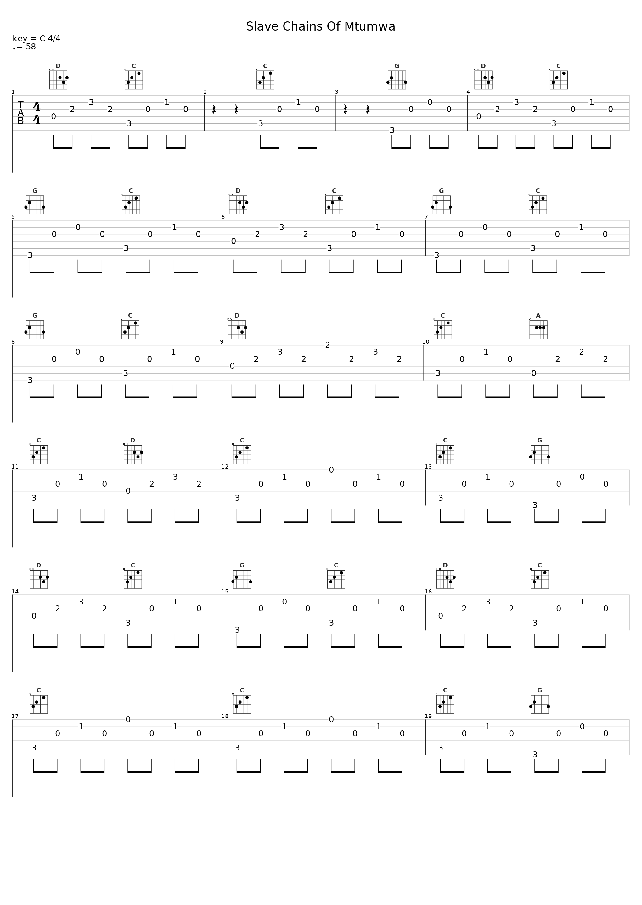 Slave Chains Of Mtumwa_Tak Shindo,Earle Hagen_1