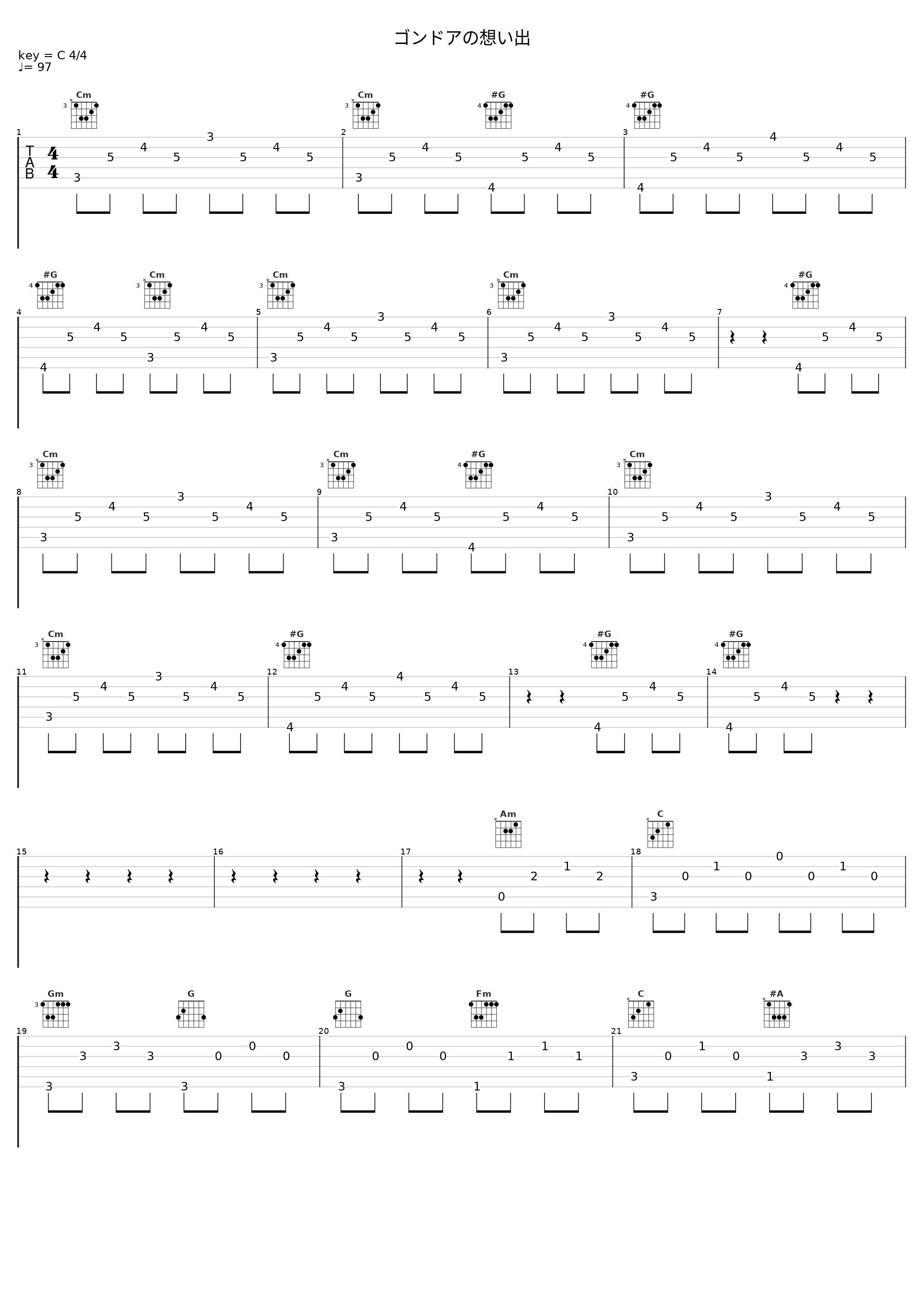 ゴンドアの想い出_久石让_1